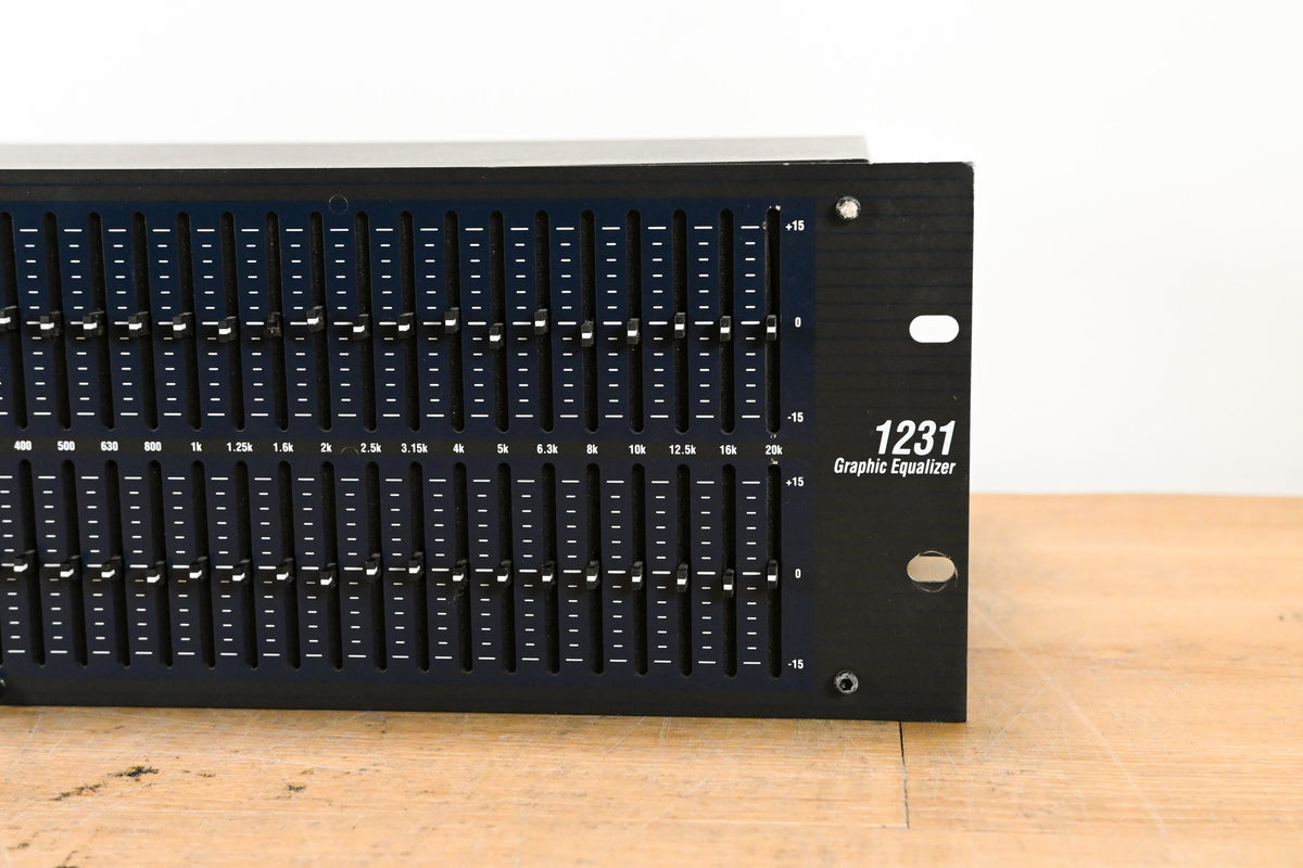 dbx 1231 Dual-Channel 31-Band Graphic Equalizer