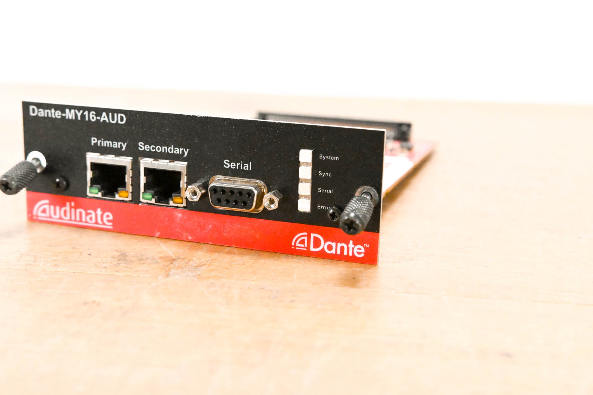 Audinate Dante-MY16-AUD 16-Channel Dante Network I/O Card