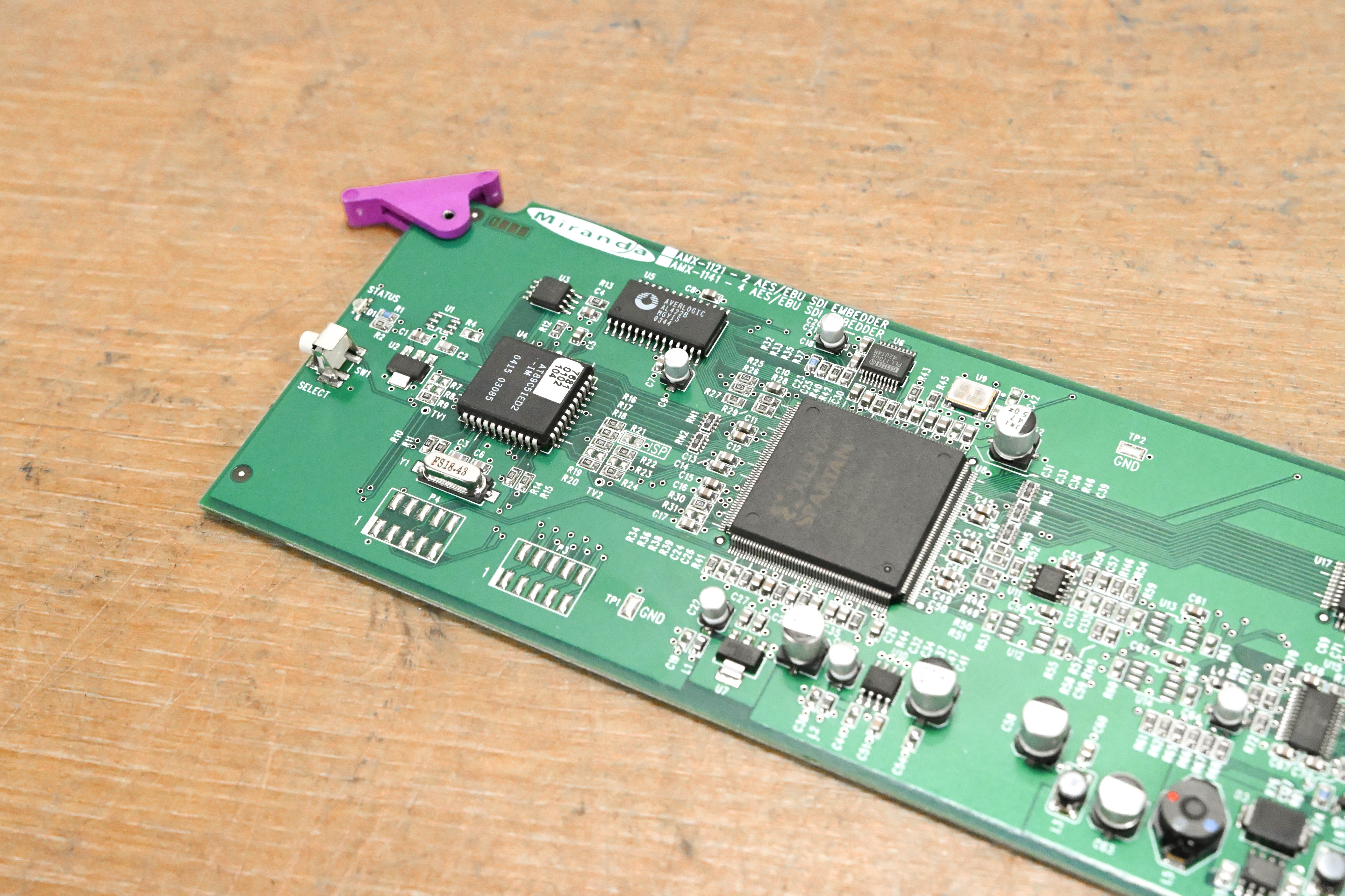 Miranda AMX-1141 4-Channel AES/EBU SDI Audio Embedder Densité Card