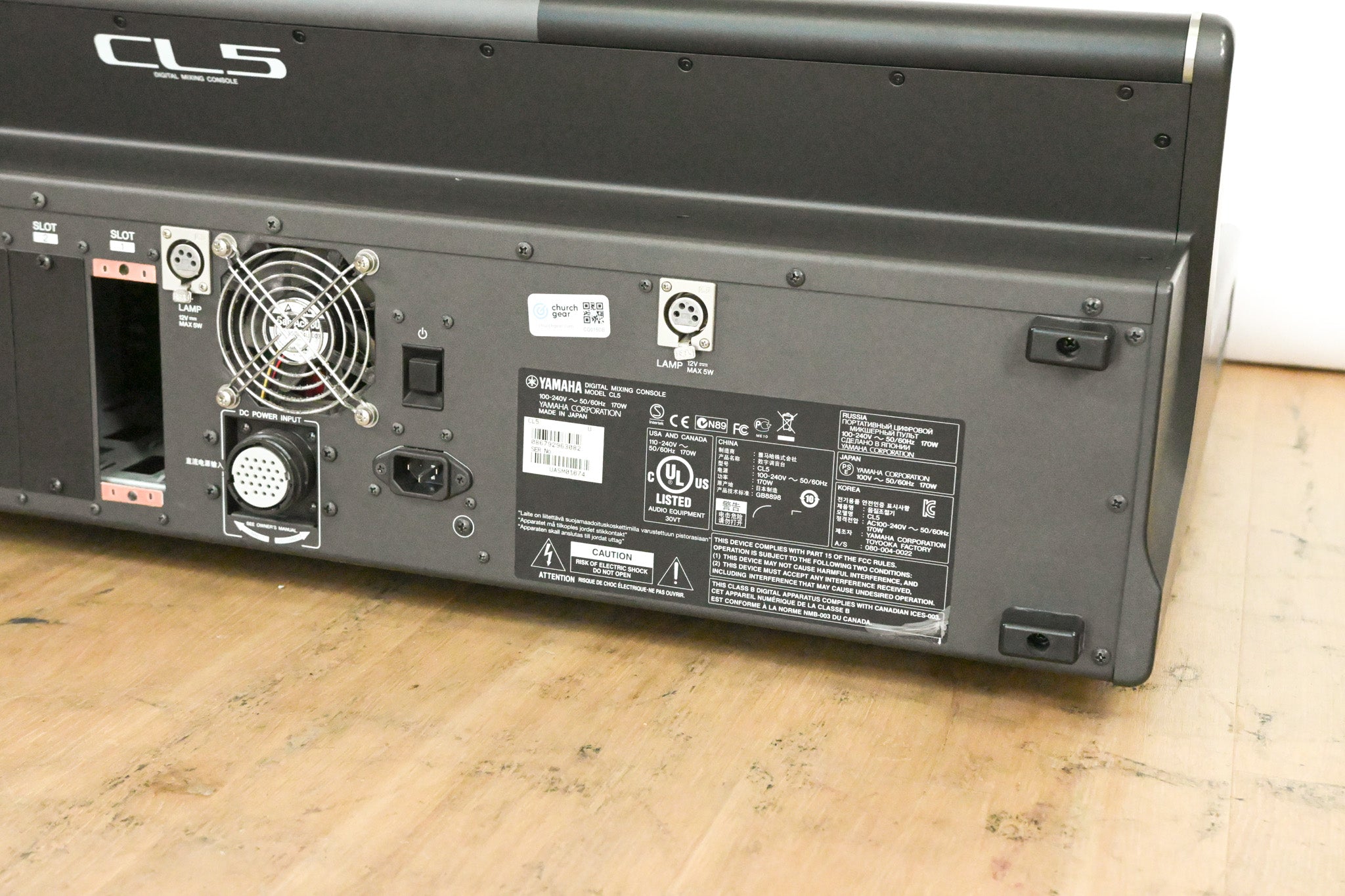 Yamaha CL5 72-Channel Digital Mixing Console