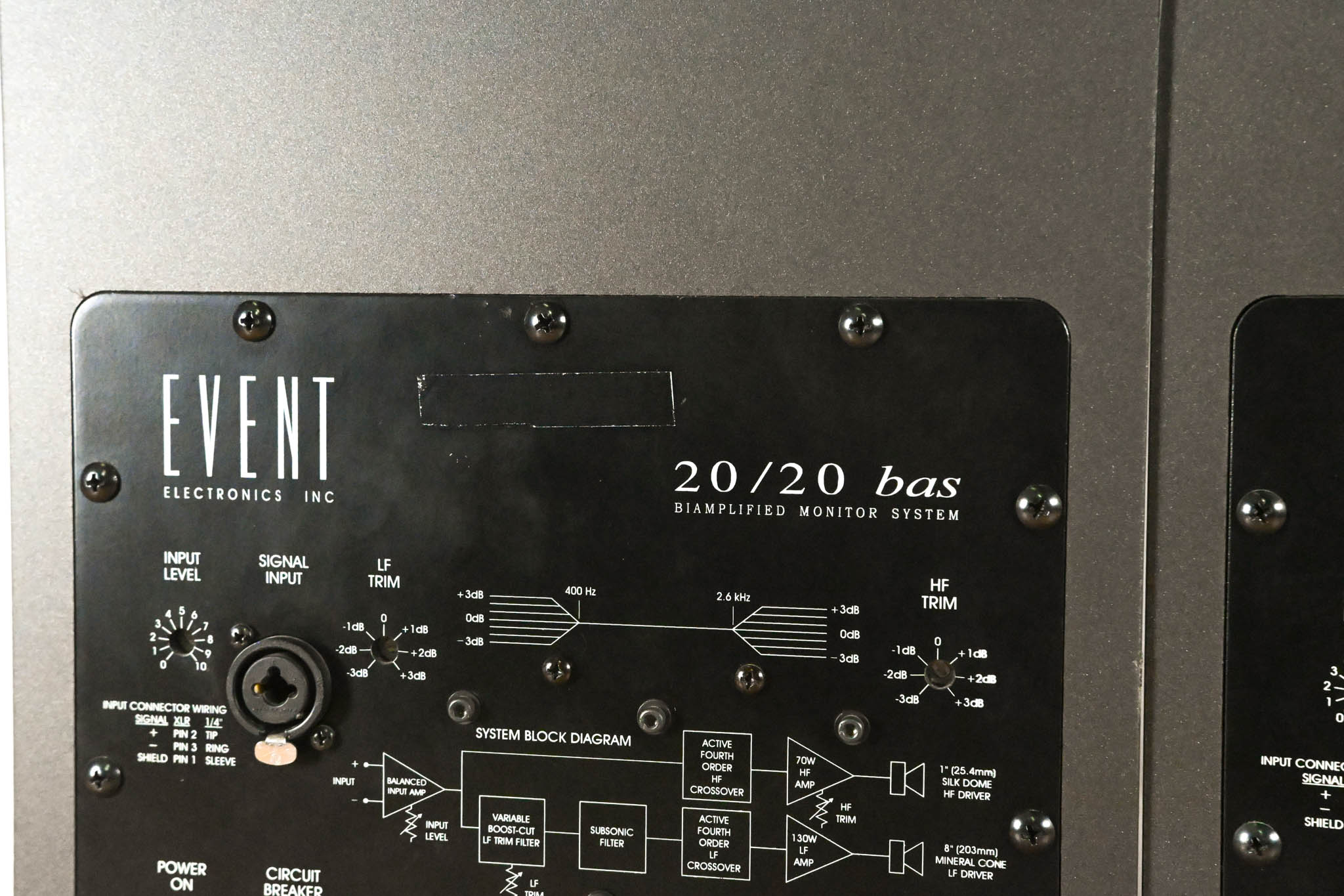 Event 20/20bas Bi-Amplified Studio Monitor (PAIR)