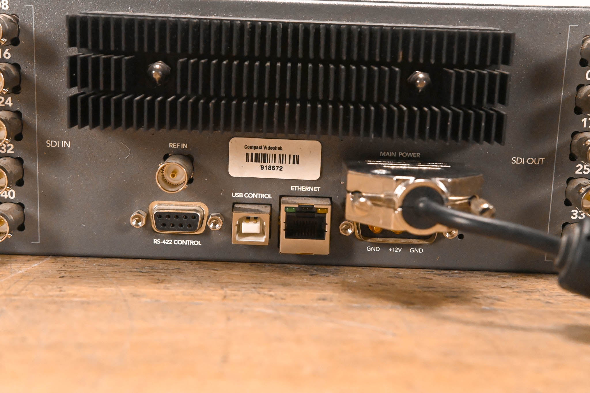 Blackmagic Design Compact Videohub 40x40 SDI Router