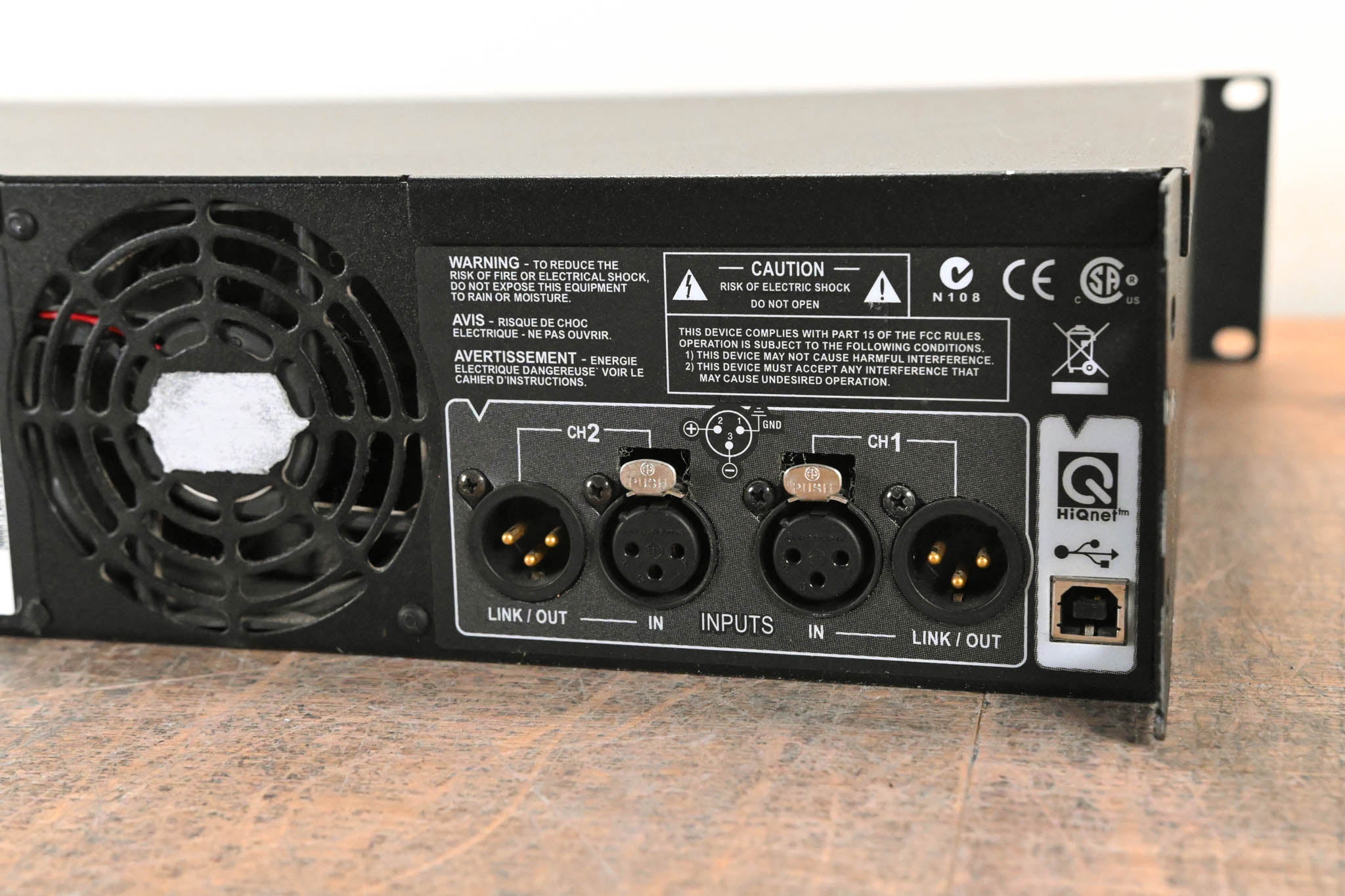 Crown XTi 1000 Stereo Power Amplifier with DSP