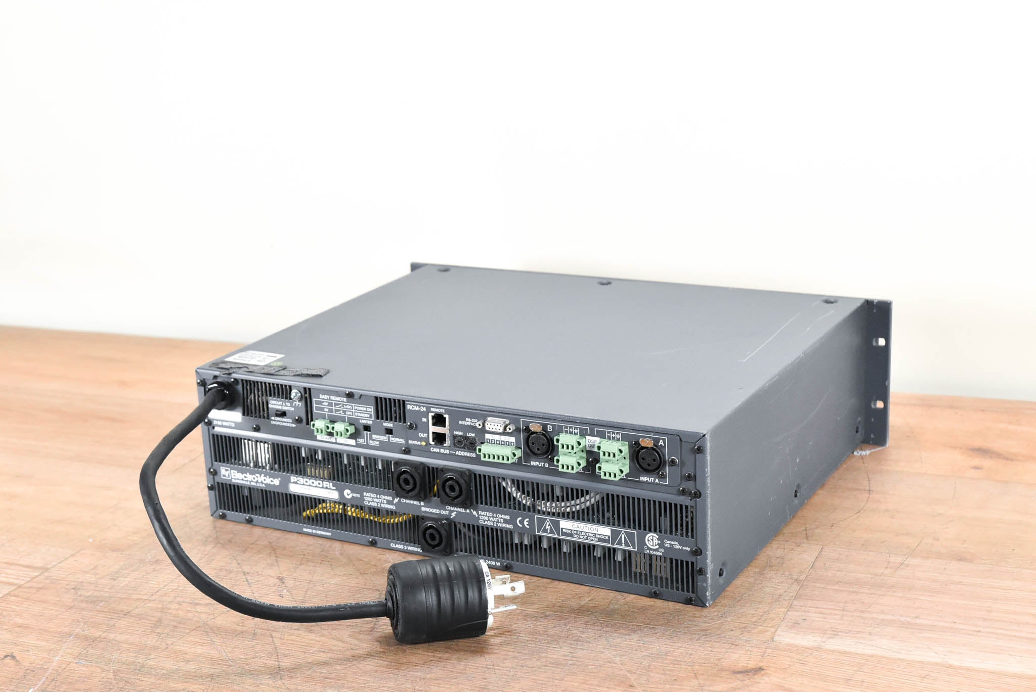 Electro-Voice (EV) P3000RL DSP-Controlled 2-Channel Power Amplifier