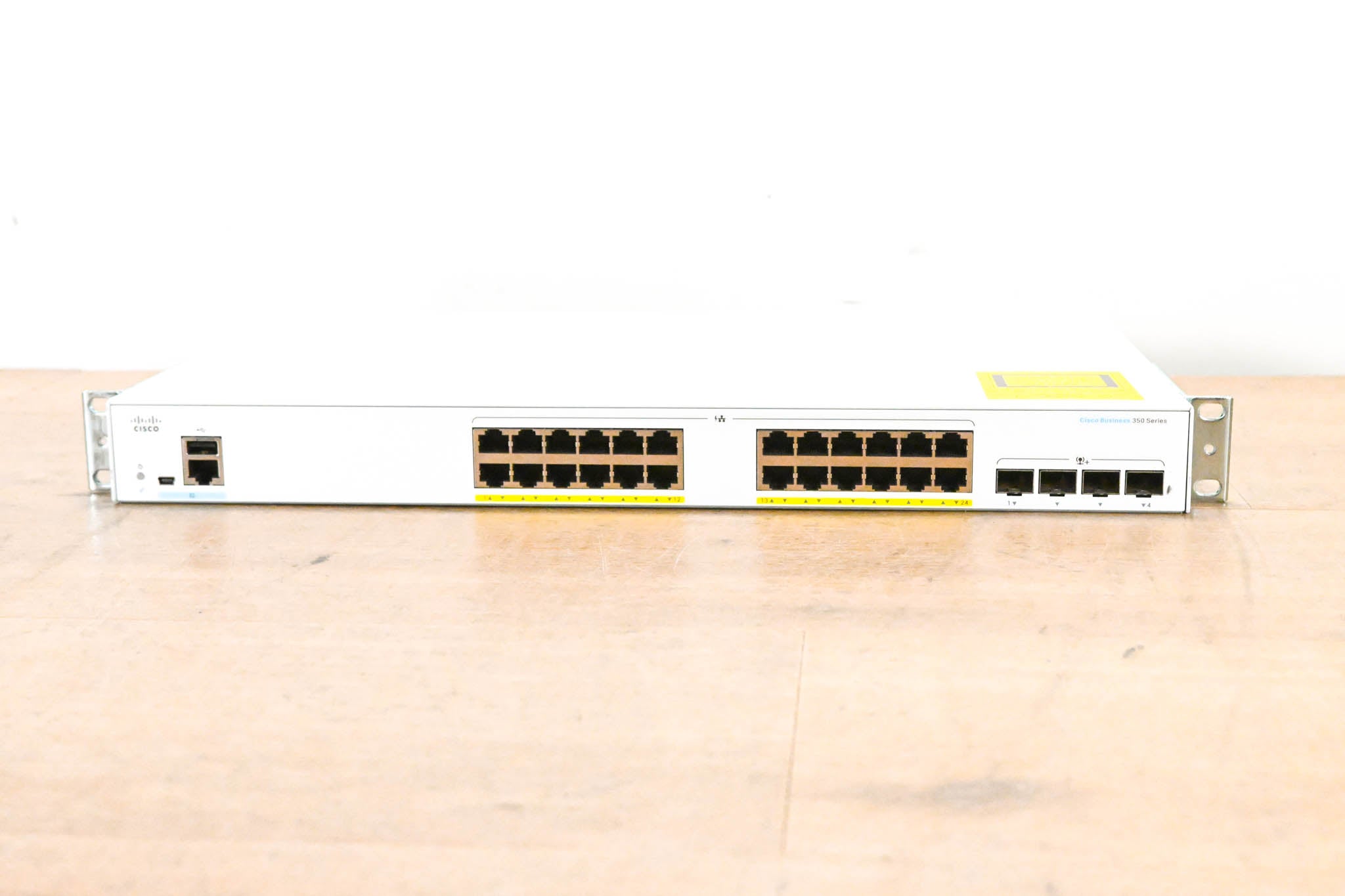 Cisco CBS350-24P-4X 24-Port Gigabit PoE Stackable Managed Switch