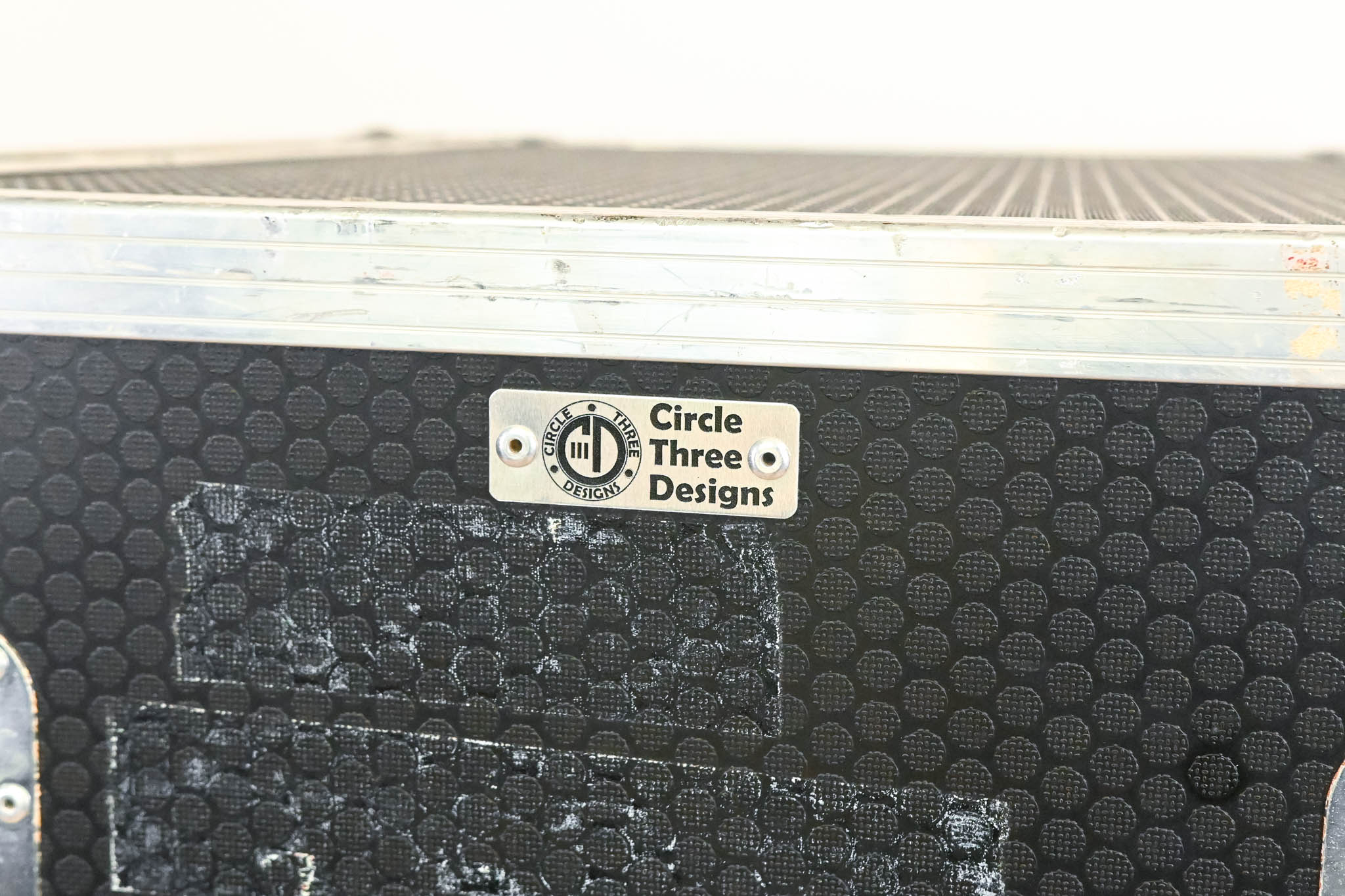 Circle Three Designs Custom Road Case 6RU, with 10" space and 9" space