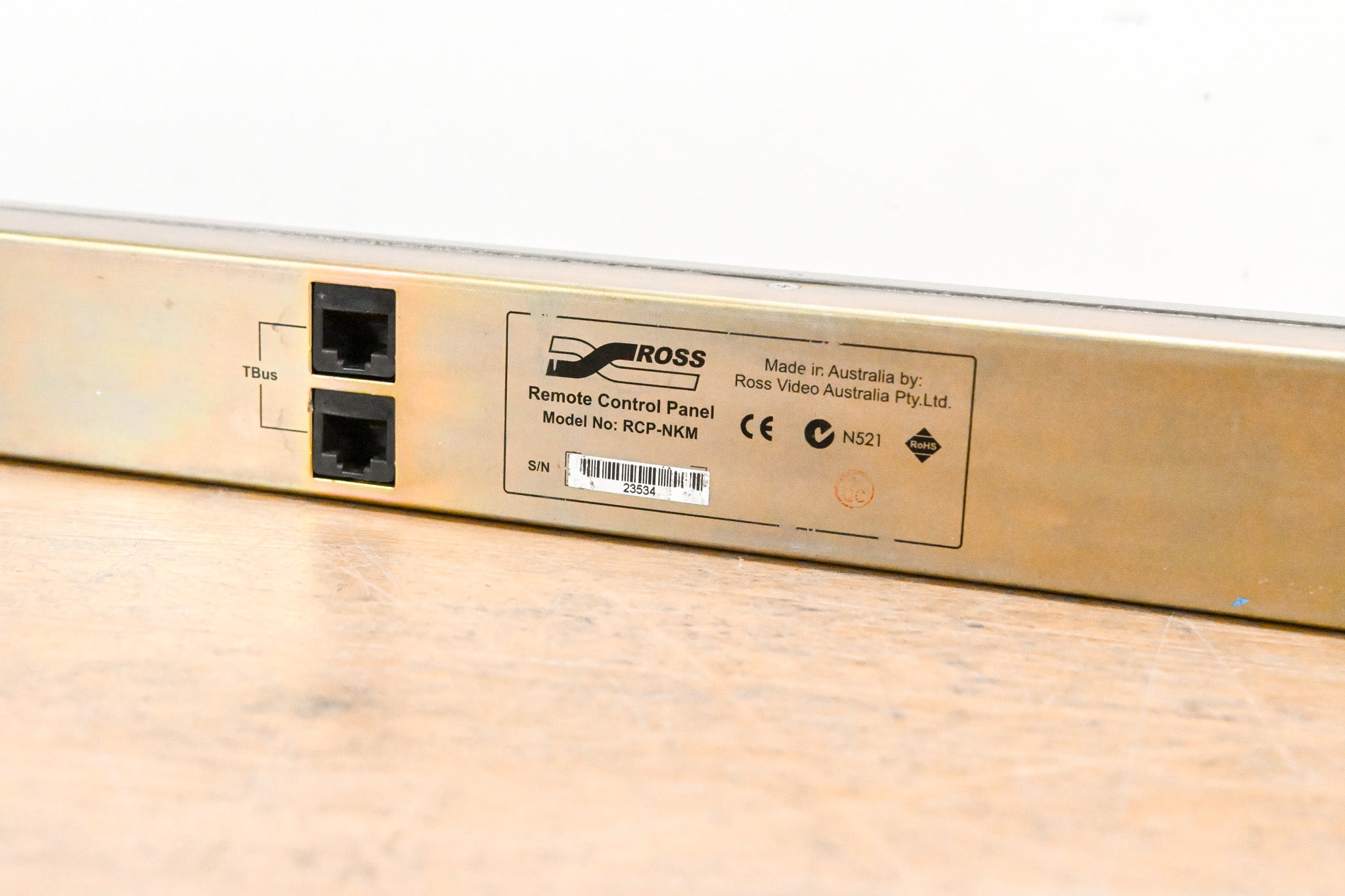 Ross RCP-NKM 1RU Remote Control Panel (NO POWER SUPPLY)