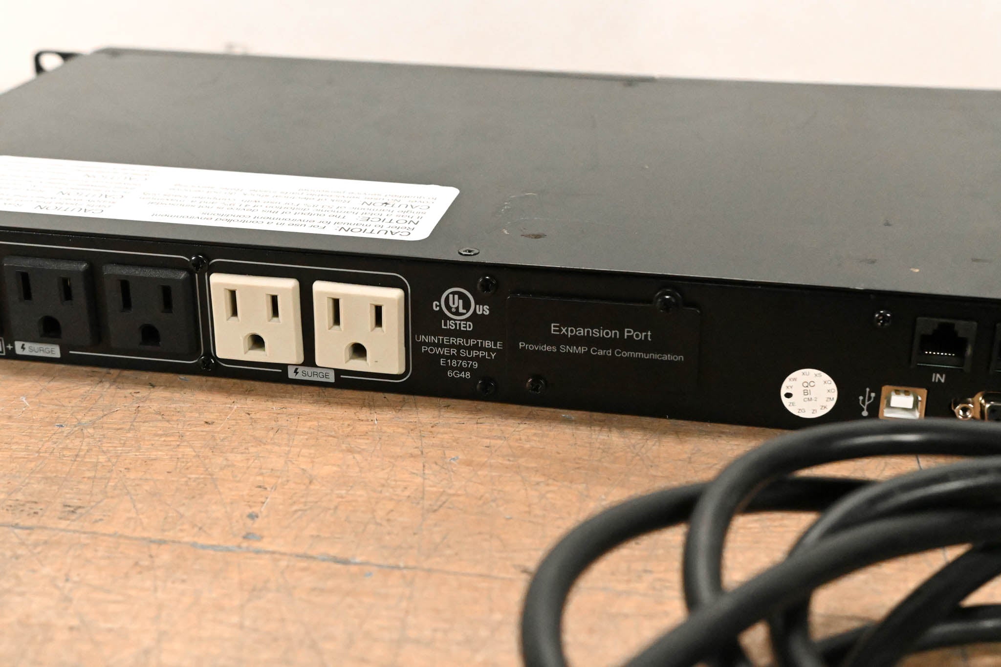 CyberPower OR700LCDRM1U Smart App LCD 700VA/400W 6-Outlet Rackmount UPS