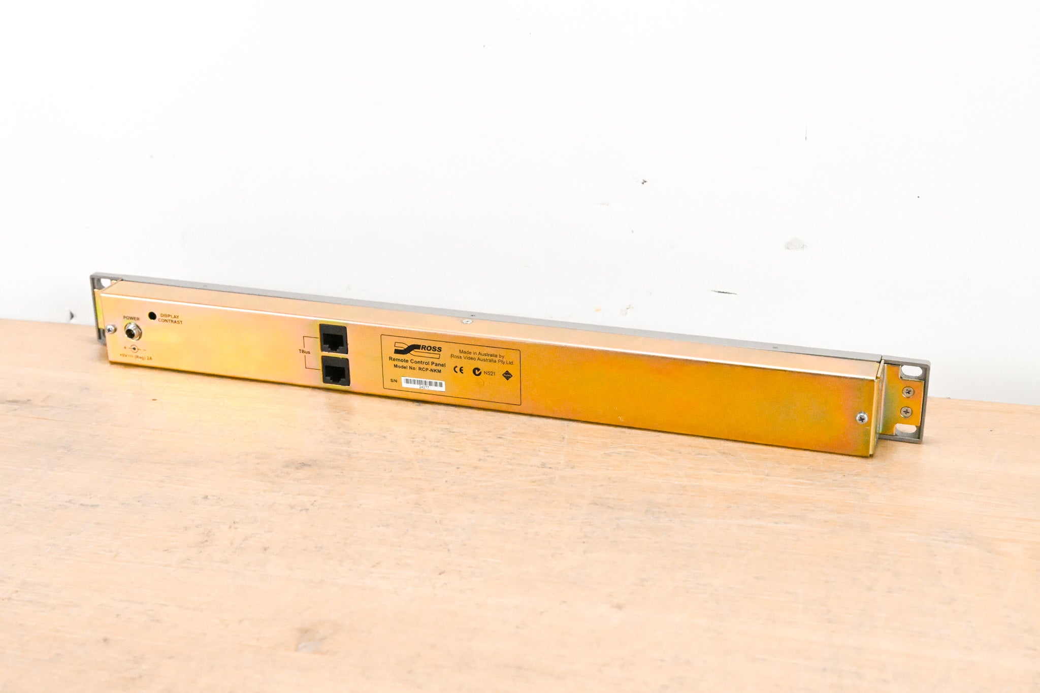 Ross RCP-NKM 1RU Remote Control Panel (NO POWER SUPPLY)