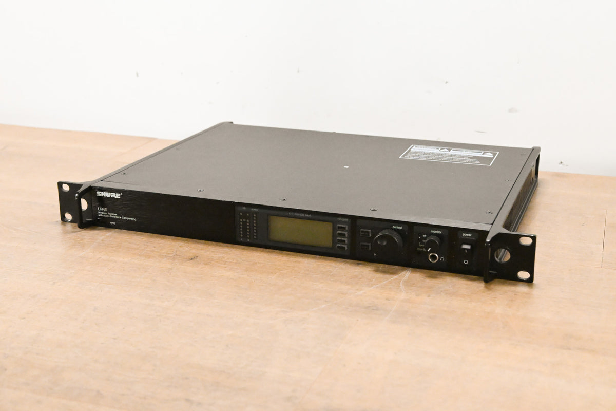 Shure UR4S Wireless Receiver - G1 Band: 470-530 MHz