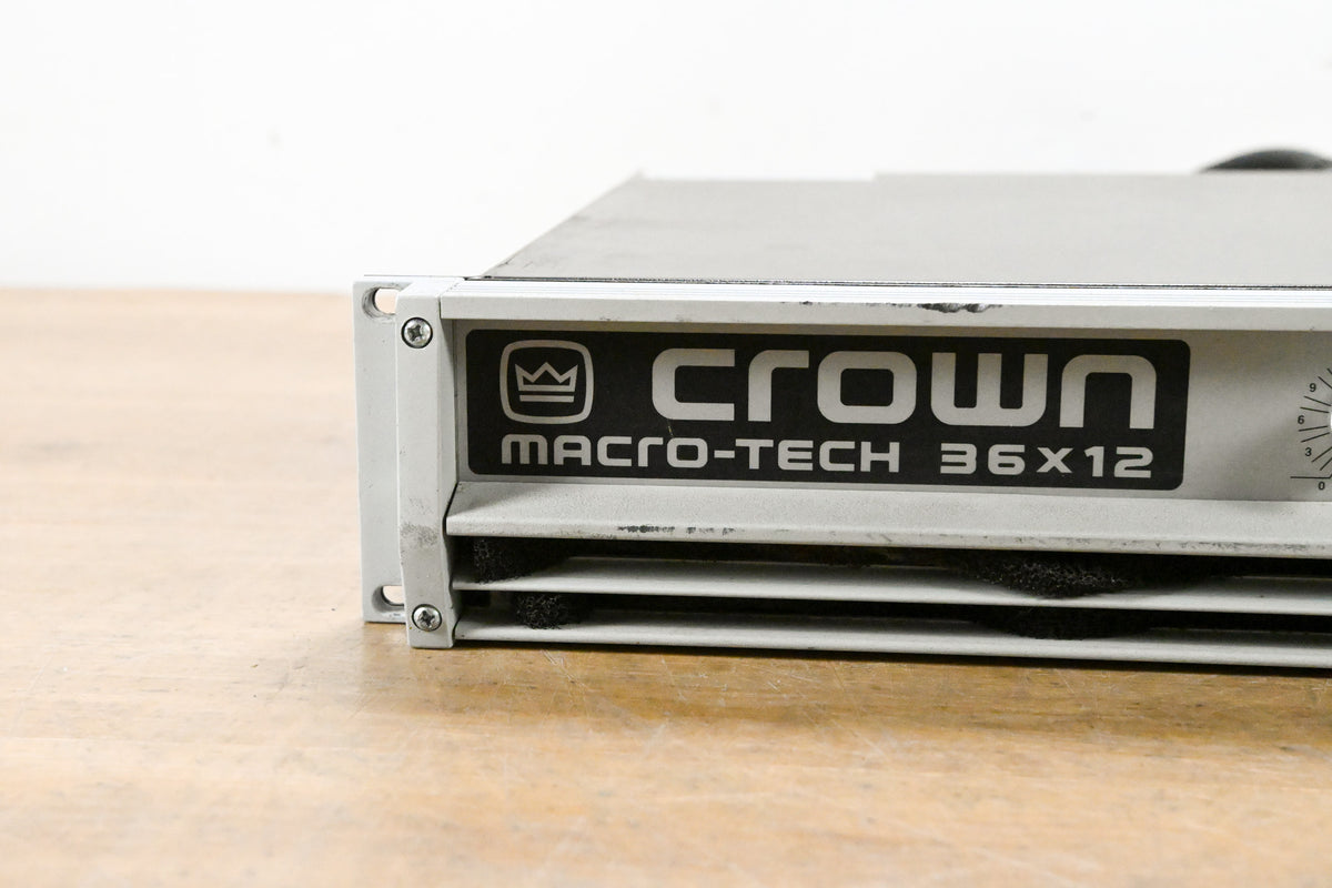Crown Macro-Tech 36x12 2-Channel Power Amplifier