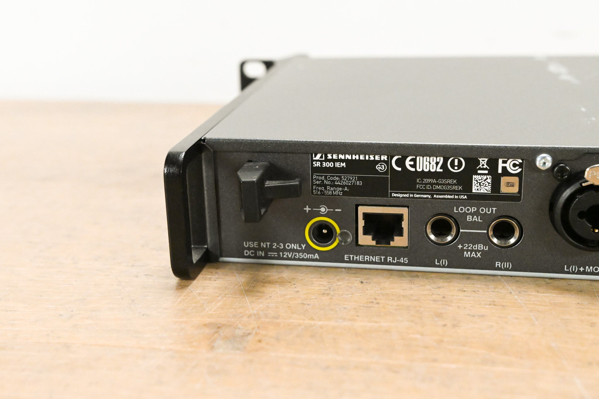 Sennheiser ew 300 IEM G3 Wireless IEM System - A Range NO POWER SUPPLY
