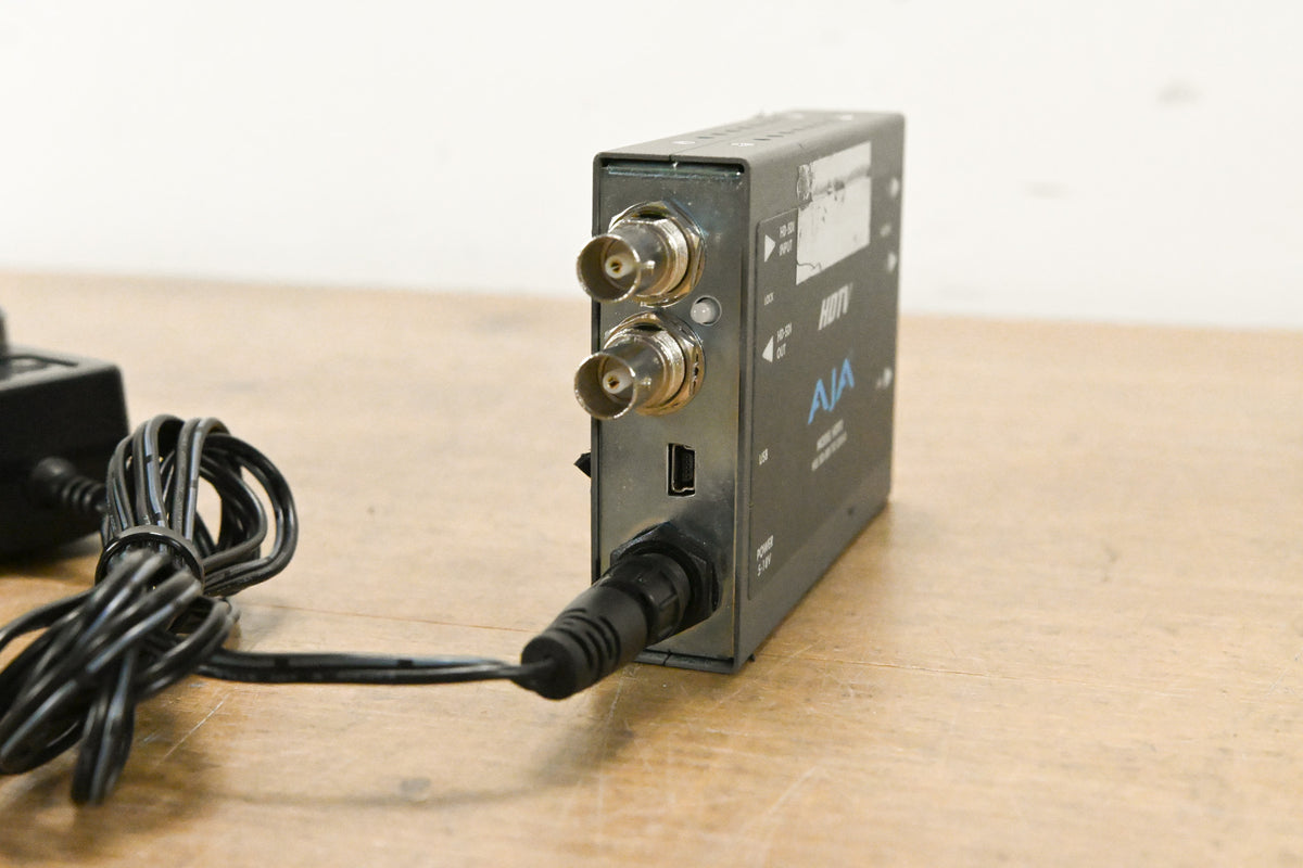 AJA HDP2 HD-SDI/SDI to DVI-D and Audio Converter