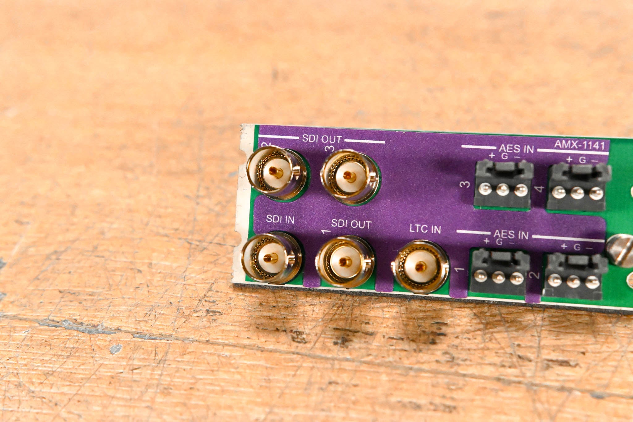 Miranda AMX-1141 Rear I/O Module for Densité Frame