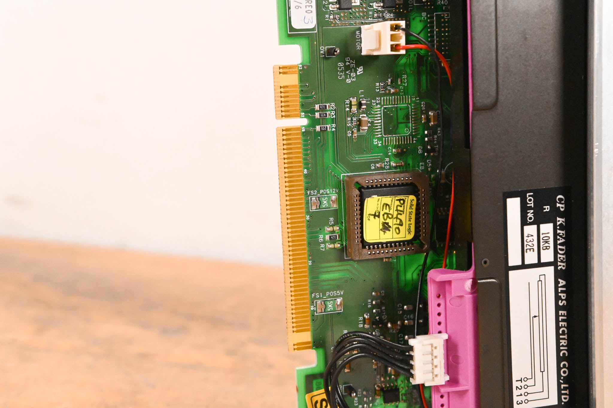 Solid State Logic C300 HD Motorized Fader Module – ALPS K-Fader Assembly