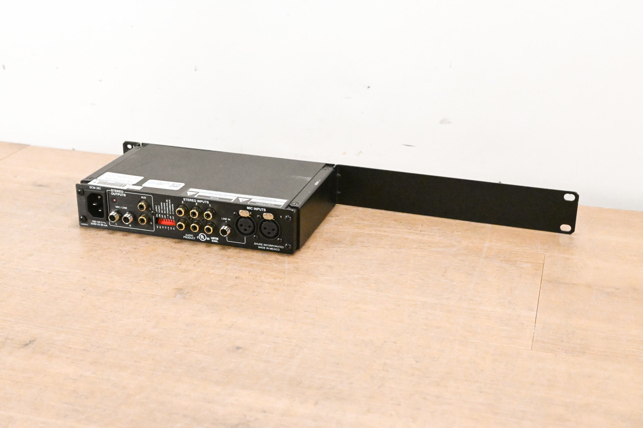 Shure SCM262 Stereo Microphone Mixer