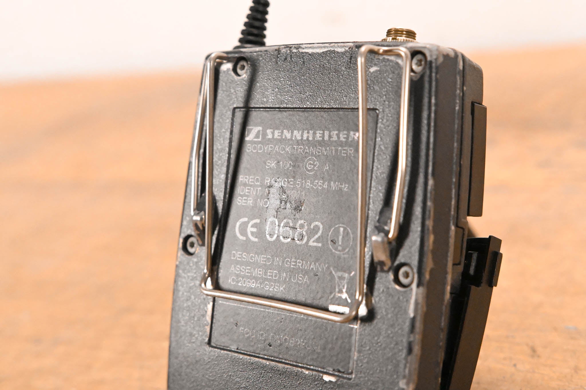 Sennheiser SK 100 G2 Bodypack Wireless Transmitter A Range: 518-554 MHz