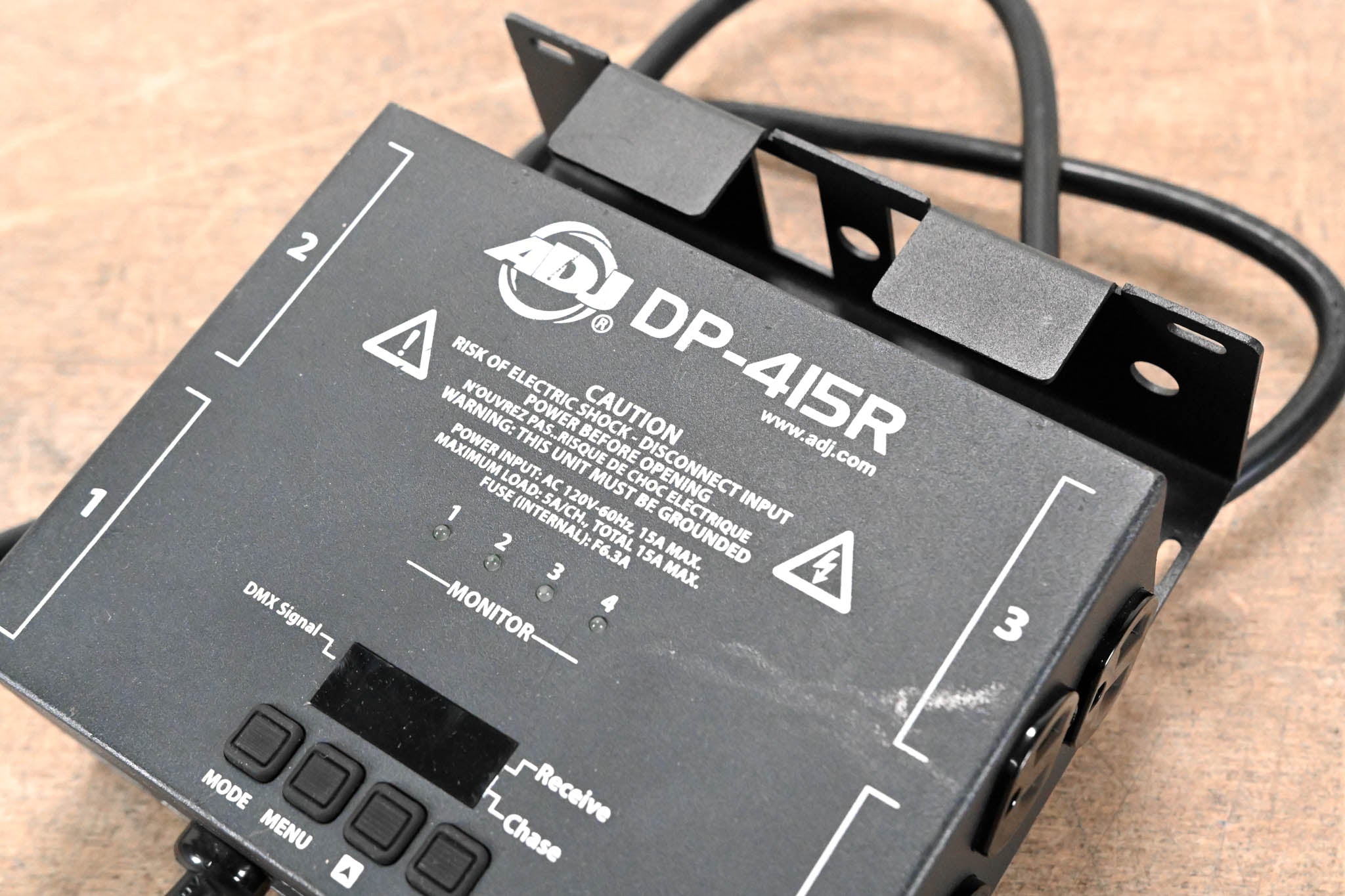 ADJ DP-415R 4-Channel 600W DMX Dimmer/Switch Pack