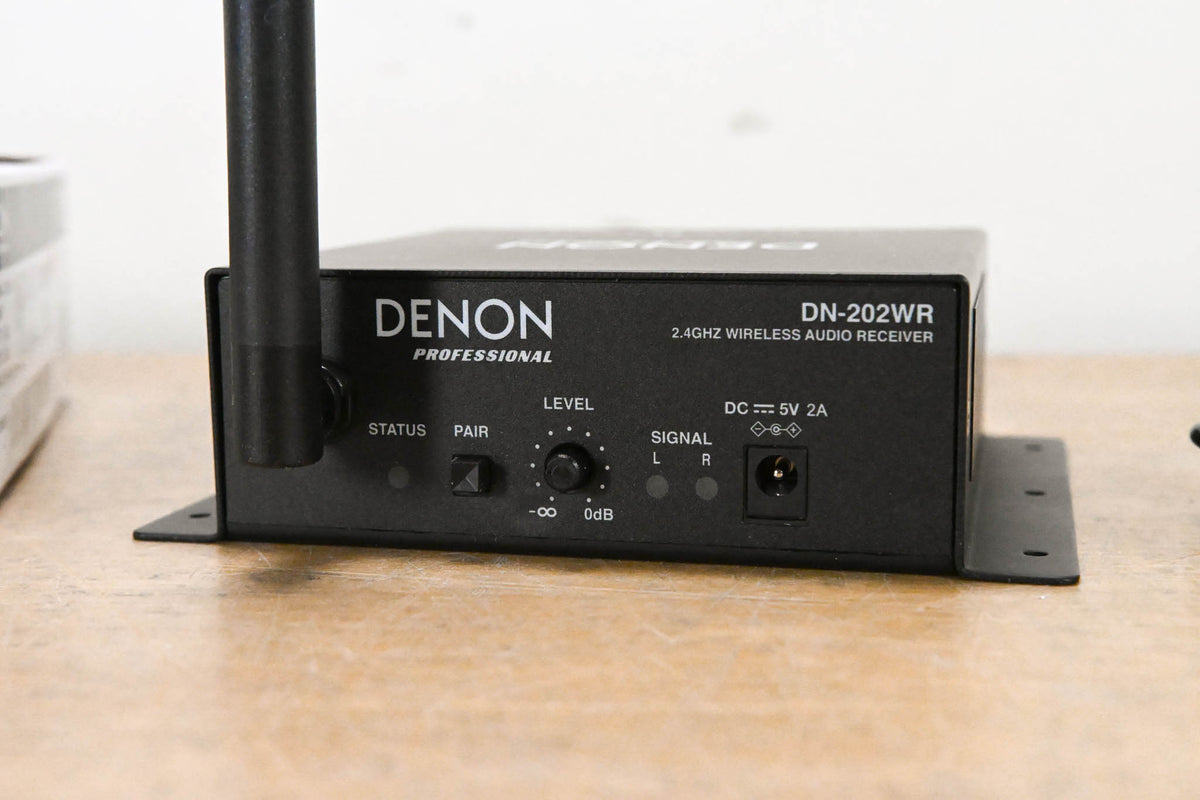 Denon DN-202WR 2.4GHz Stereo Wireless Audio Receiver