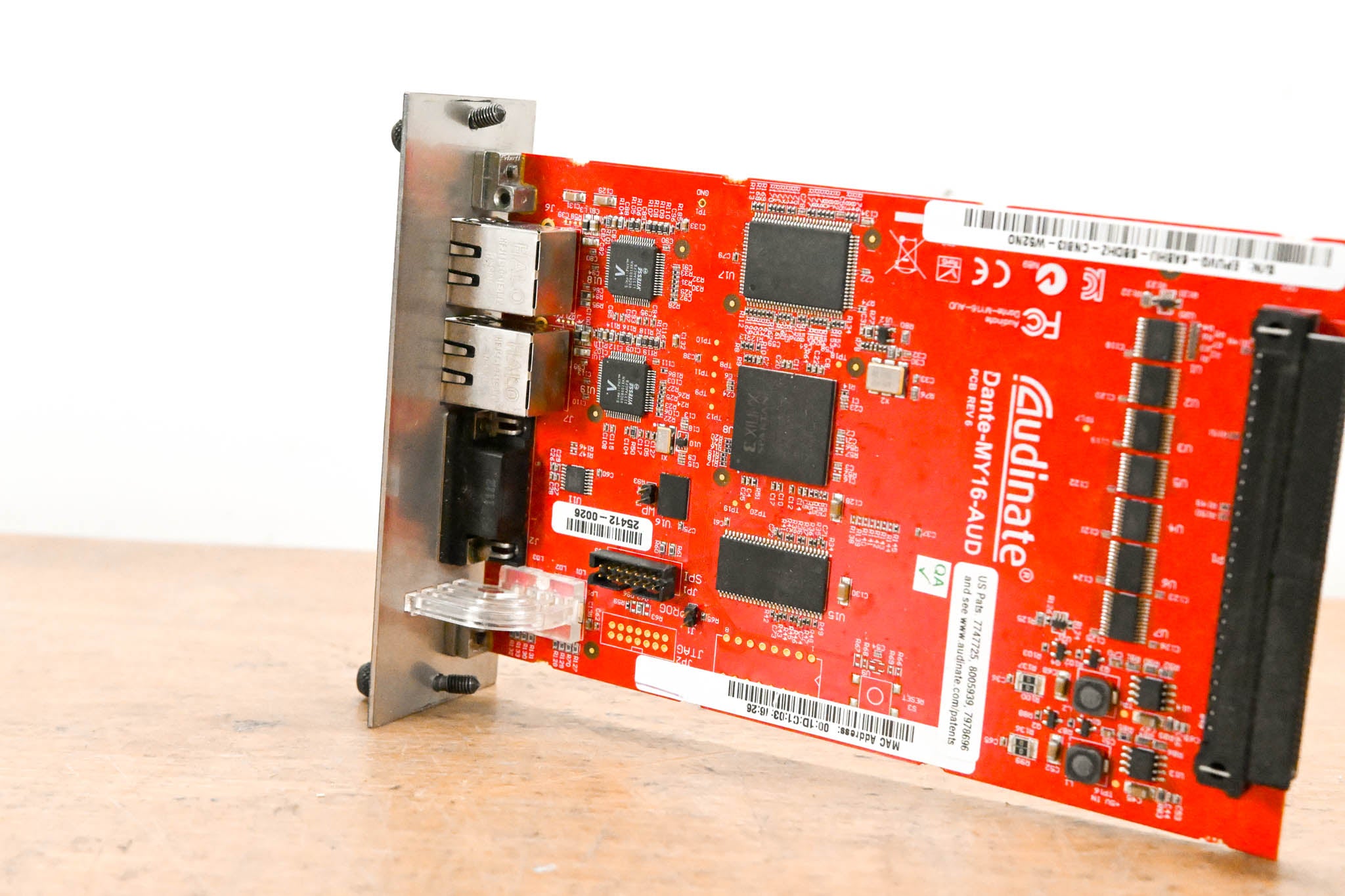 Audinate Dante-MY16-AUD 16-Channel Dante Network I/O Card
