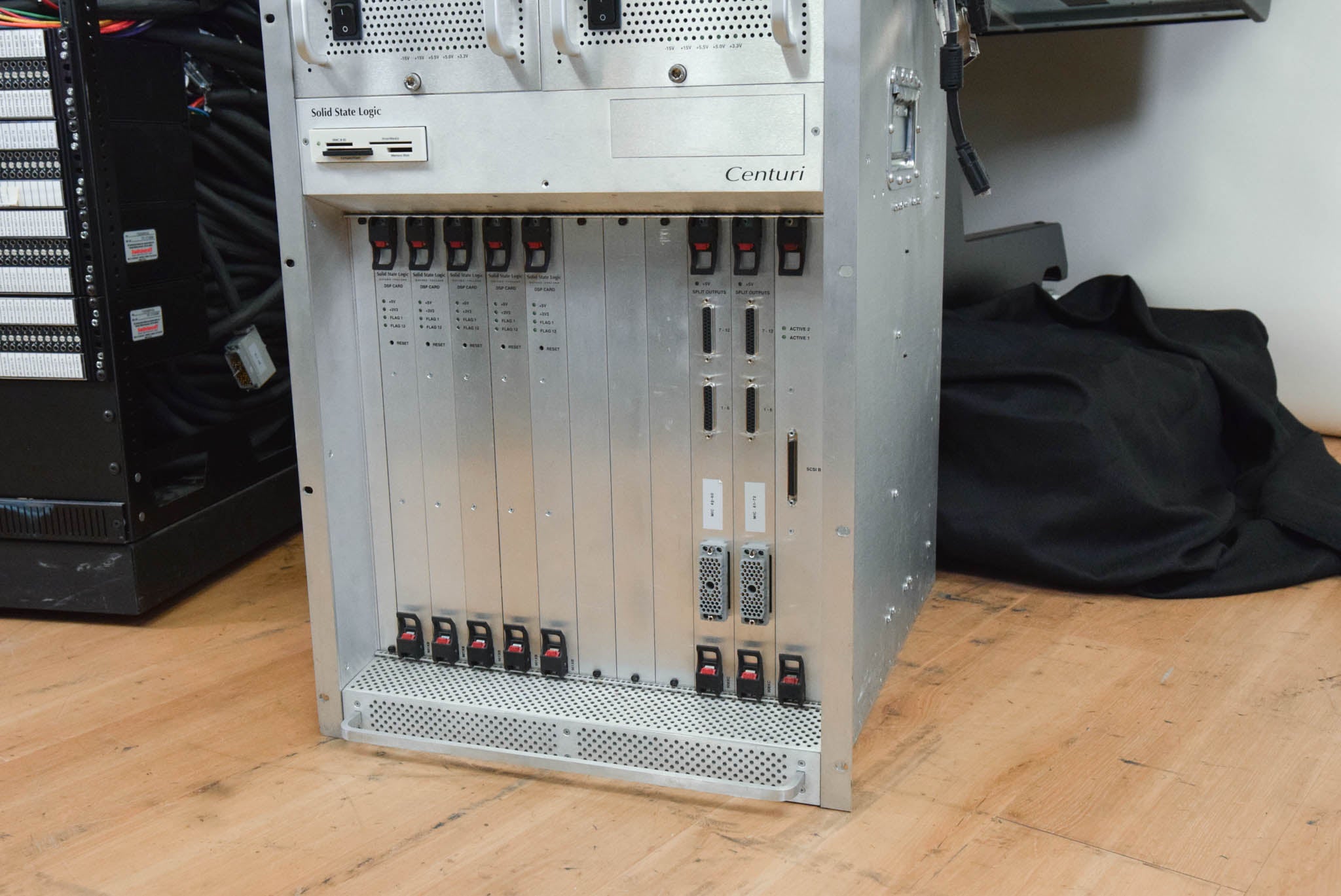 Solid State Logic C300 HD with Centuri, I/O Cables, and four Patch Bays