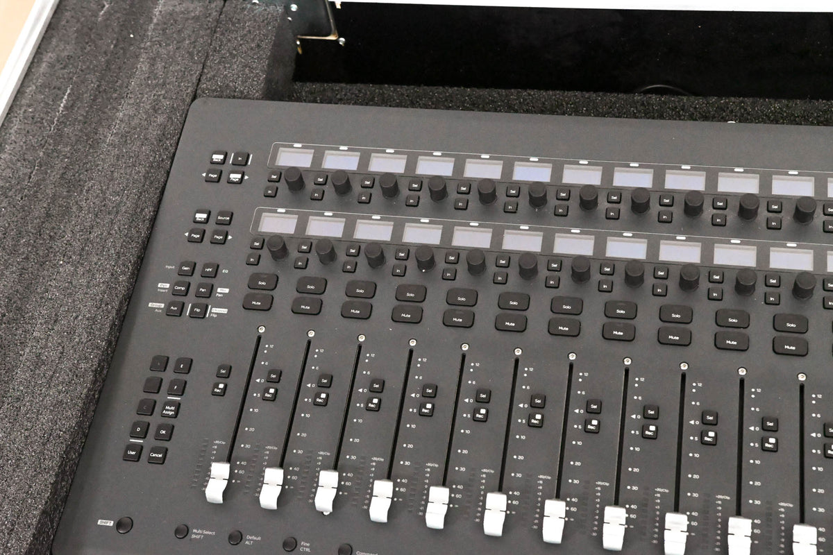 AVID S3 16-Fader Control Surface w/ E3 Engine and Road Case