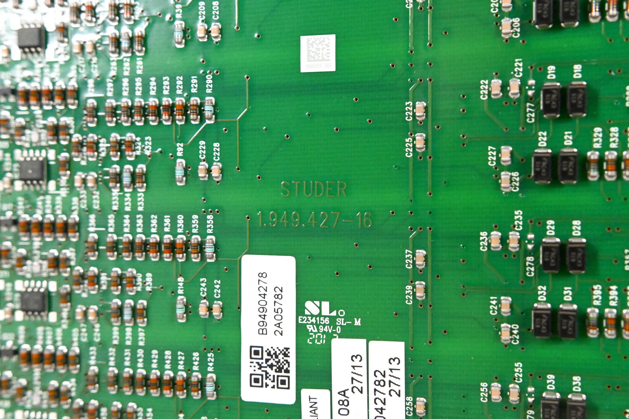 Studer Mic/Line In Card for D21m Modular I/O System