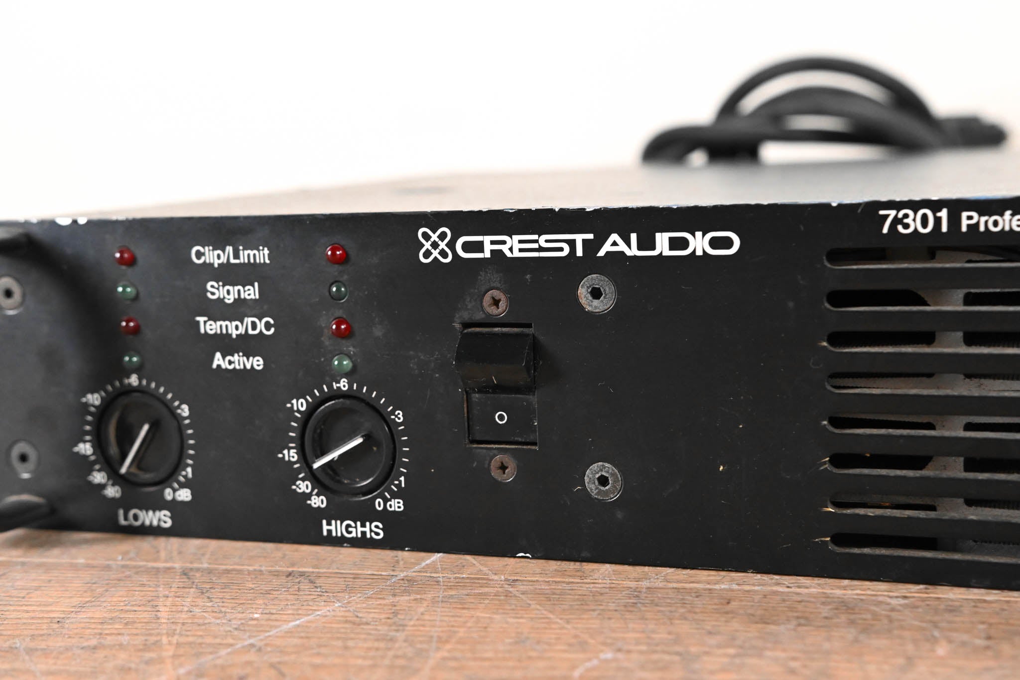 Crest Audio 7301 2-Channel Professional Monitor Amplifier