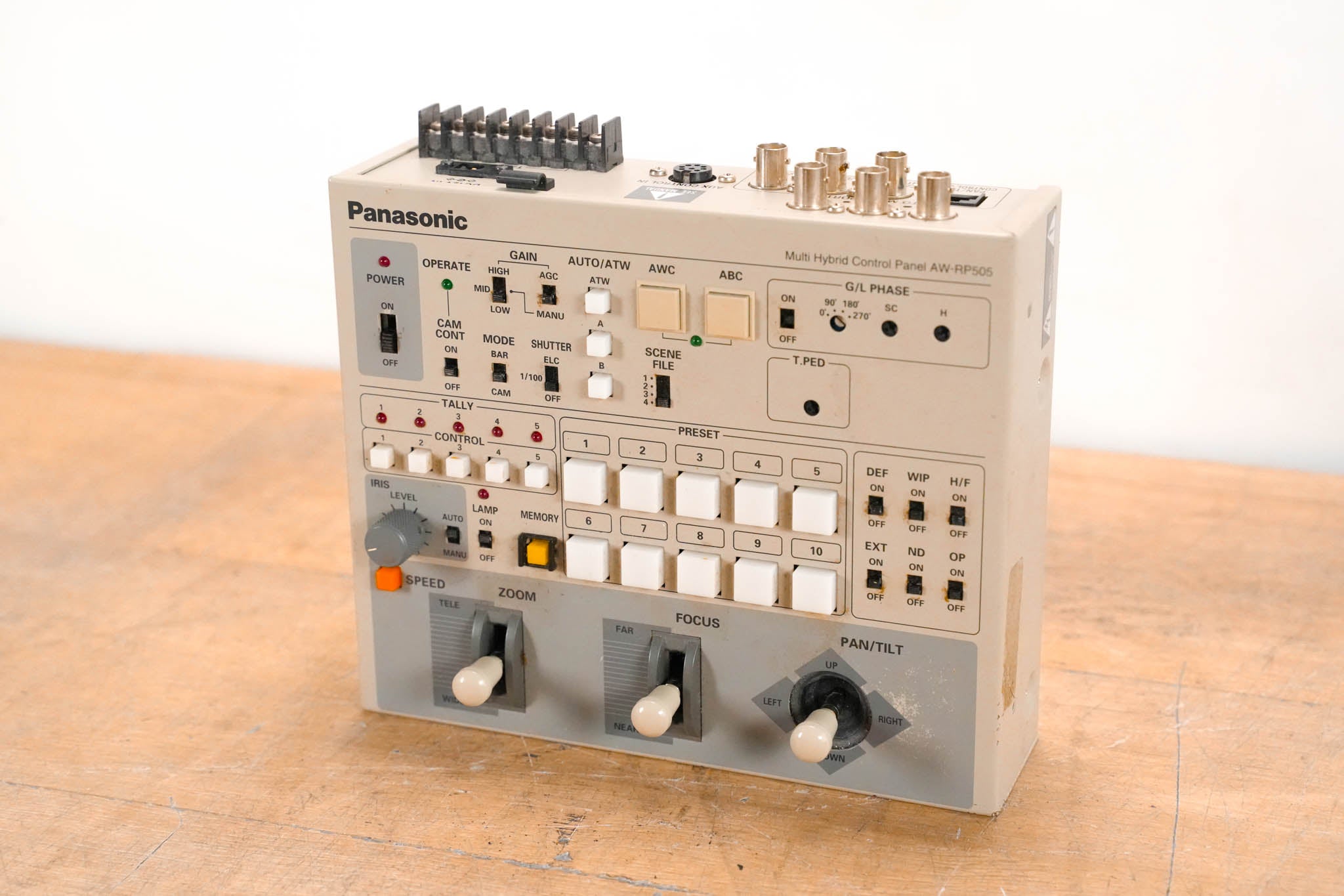 Panasonic AW-RP505 Multi Hybrid Control Panel (NO POWER SUPPLY)