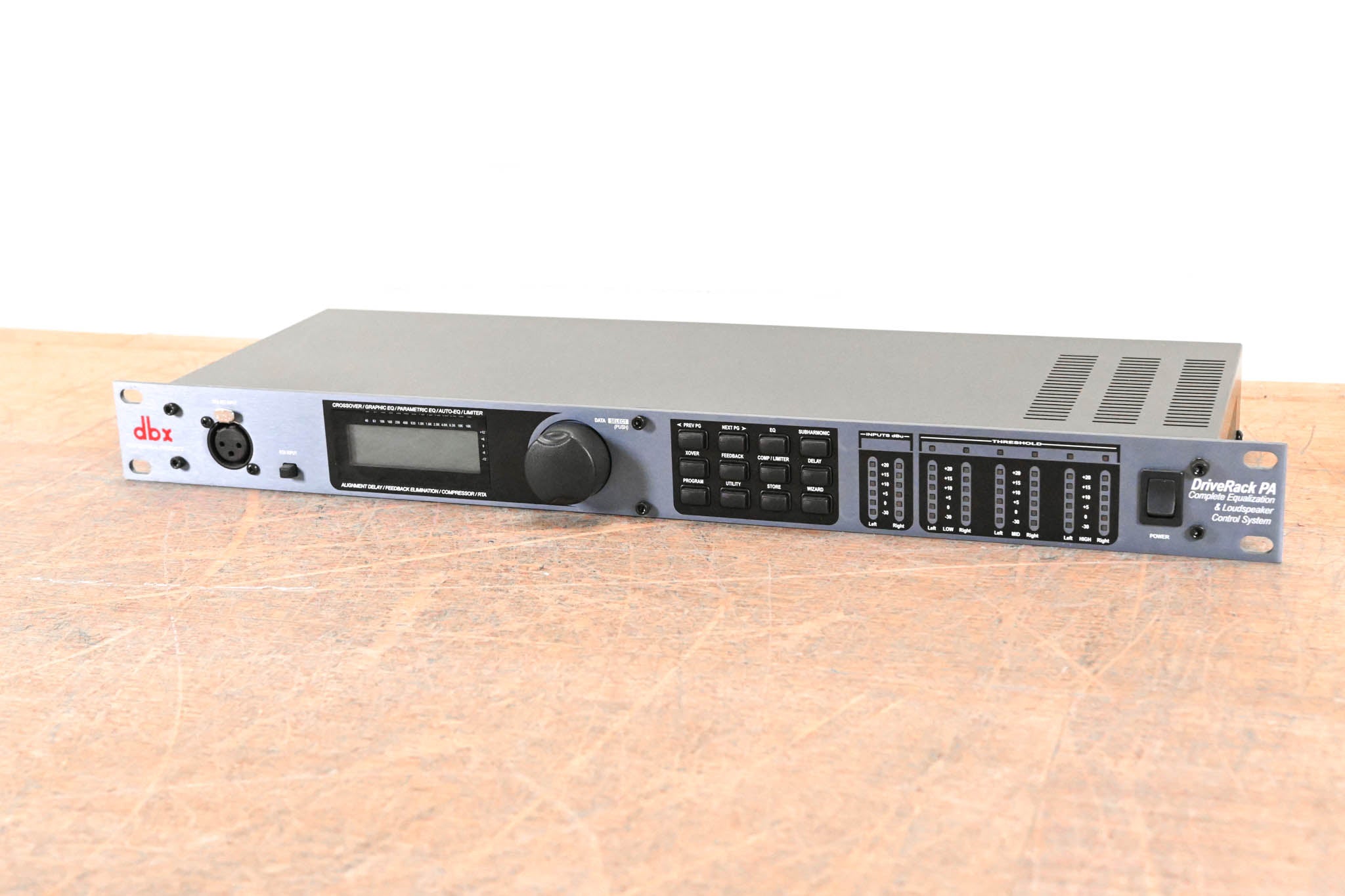 dbx DriveRack PA Complete Equalization and Loudspeaker Control System