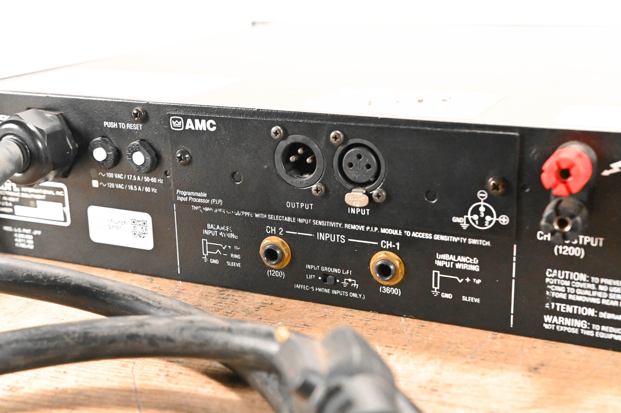 Crown Macro-Tech 36x12 2-Channel Power Amplifier