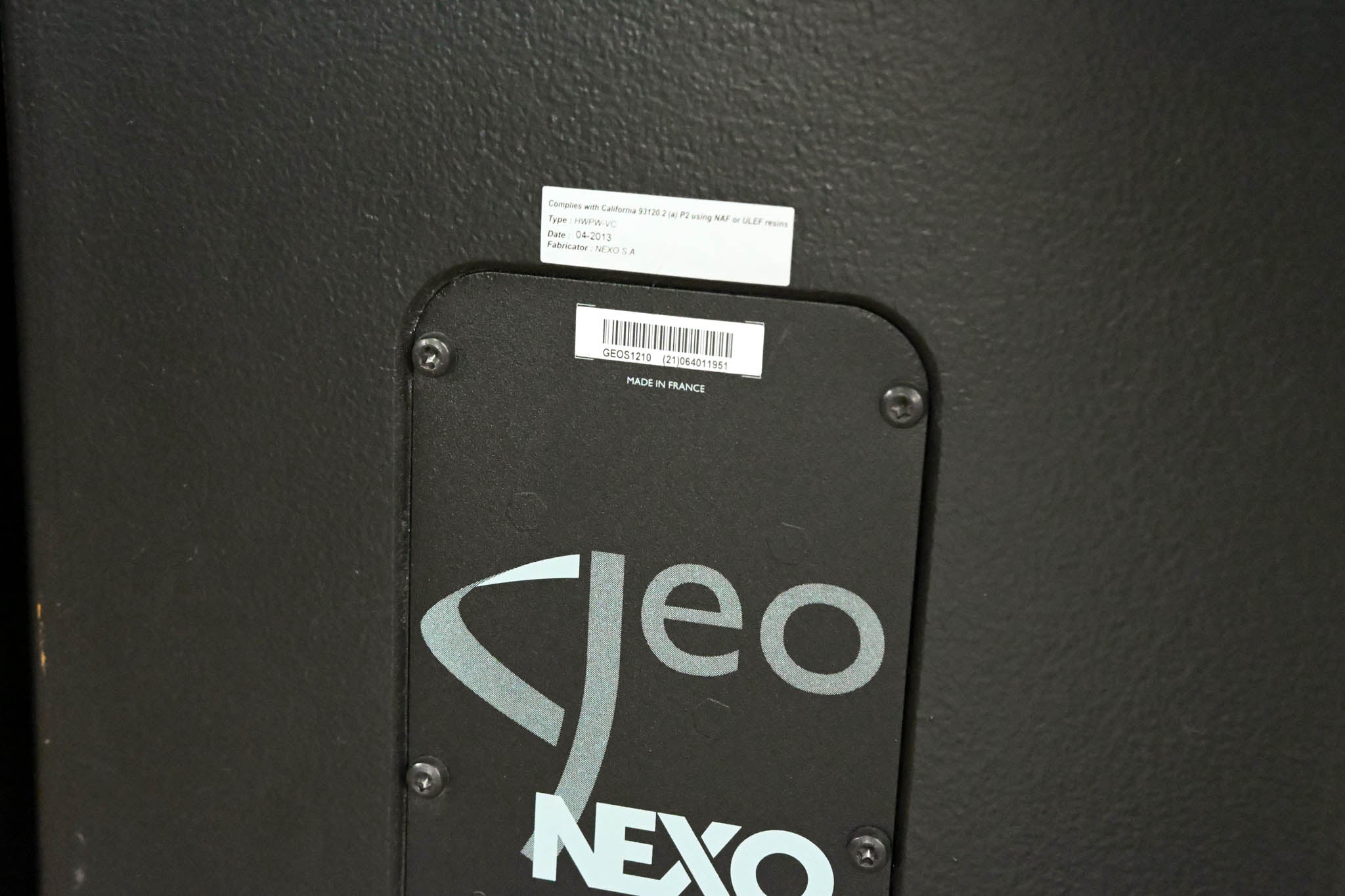 NEXO GEO S1210 2-Way Passive Loudspeaker (PAIR)