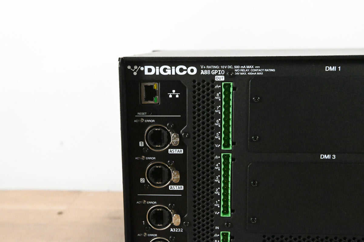 DiGiCo 4REA4 Audio Processing Engine w/ 2x 8-Ch SD Mic Preamp Modules