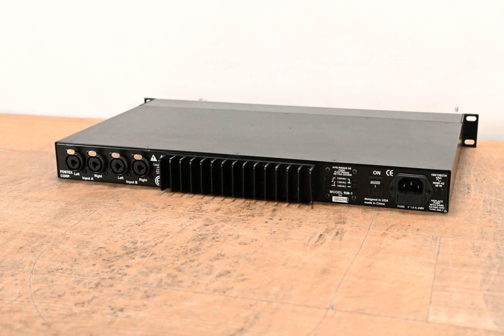 Fostex RM-1 Rackmount Stereo Monitor