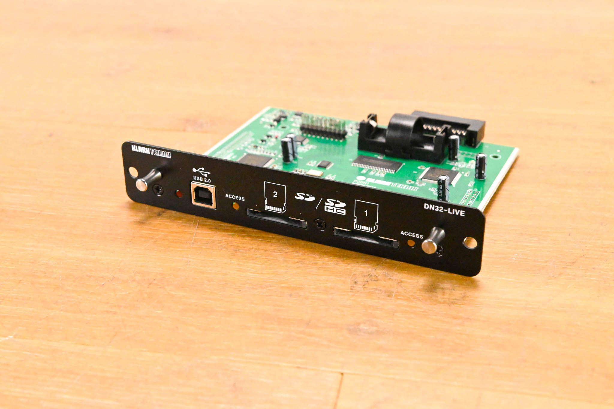 Klark Teknik DN32-LIVE SD/SDHC and USB 2.0 Expansion Module