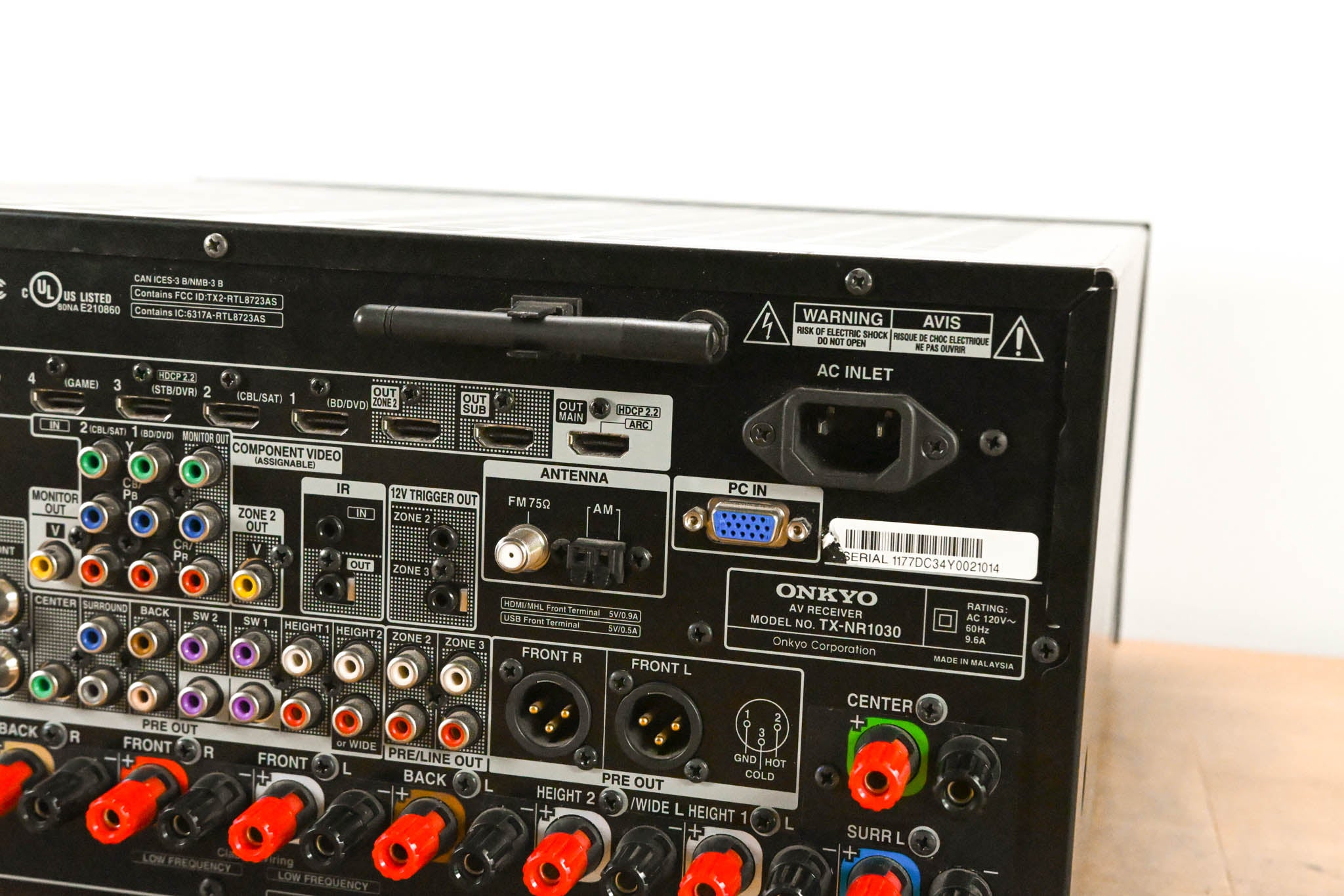 ONKYO TX-NR1030 9.2-Channel Home Theater Receiver