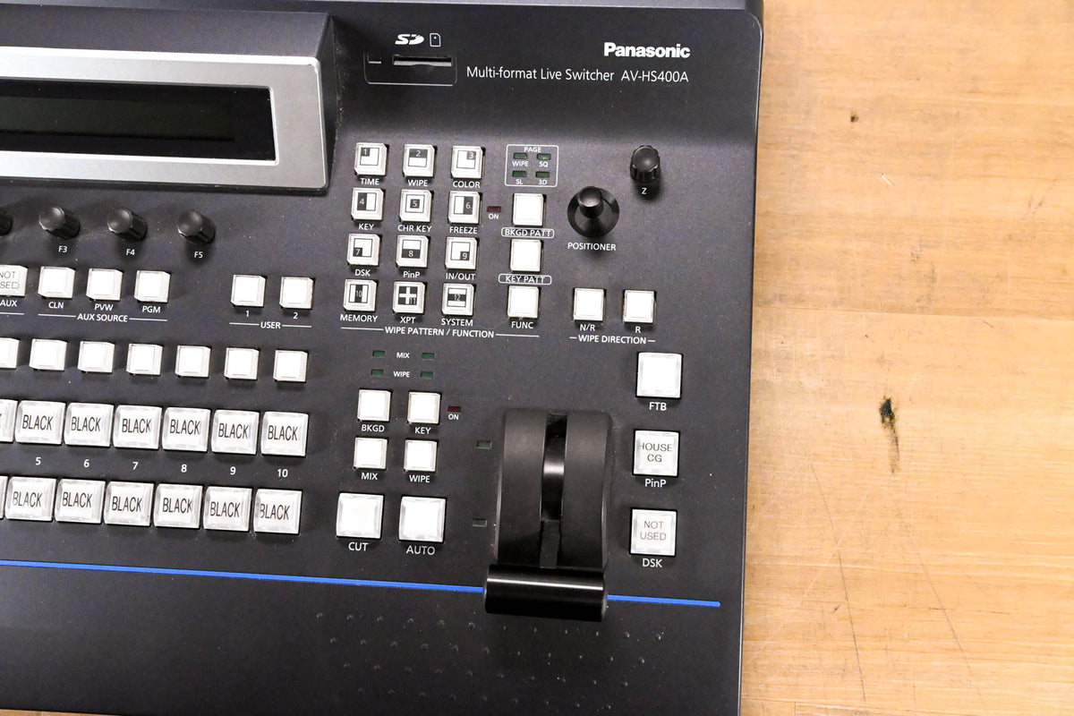 Panasonic AV-HS400AN Multi-Format Live SD/HD-SDI Switcher