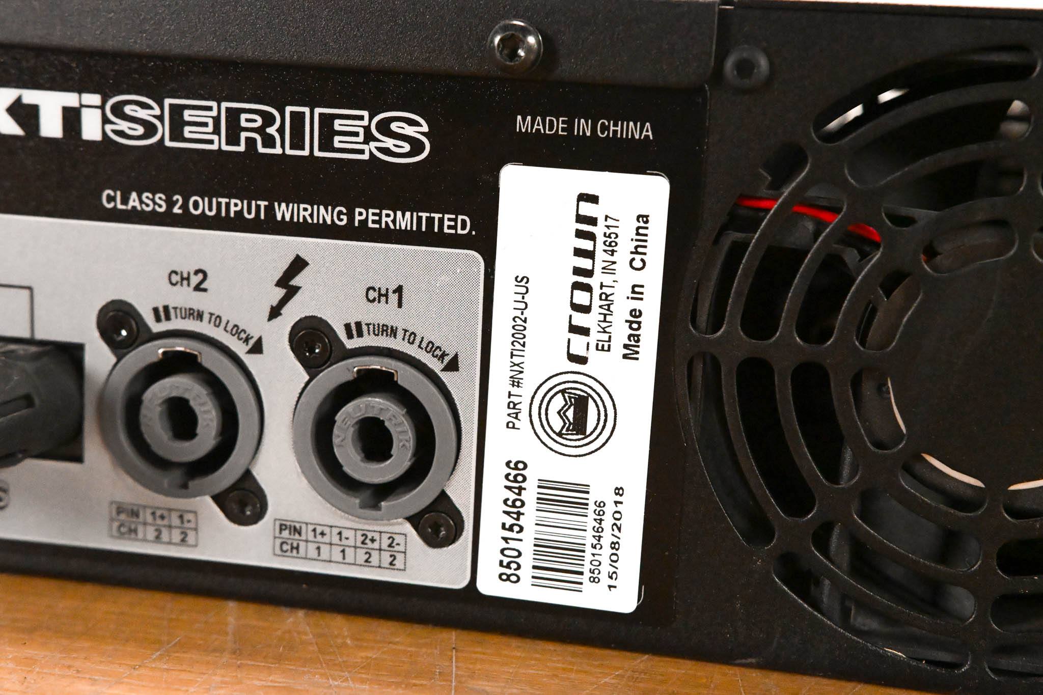 Crown XTi 2002 2-Channel Power Amplifier