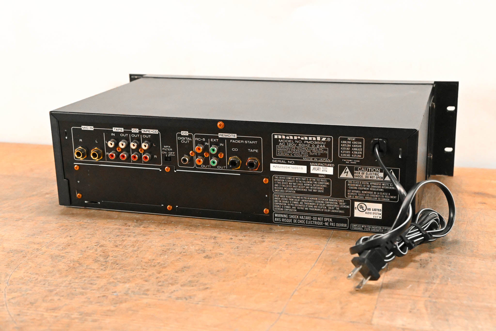 Marantz PMD350 Combination CD Player & Cassette Deck