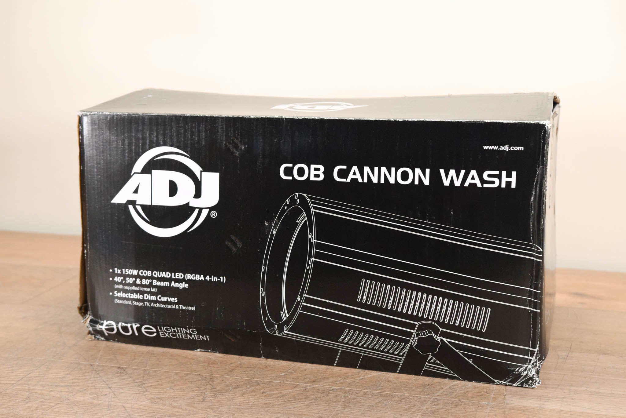 American DJ COB Cannon Wash 150W RGBA LED Par Can