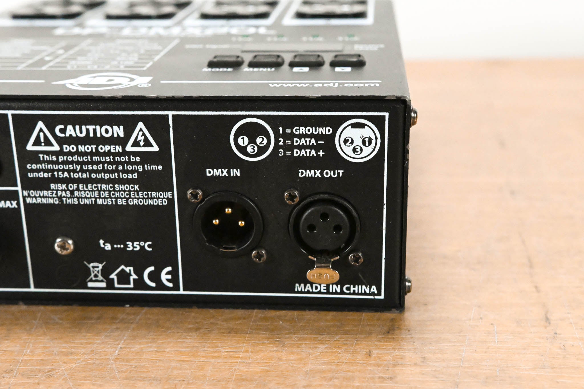 American DJ DP-DMX20L Four-Channel DMX Dimmer Pack