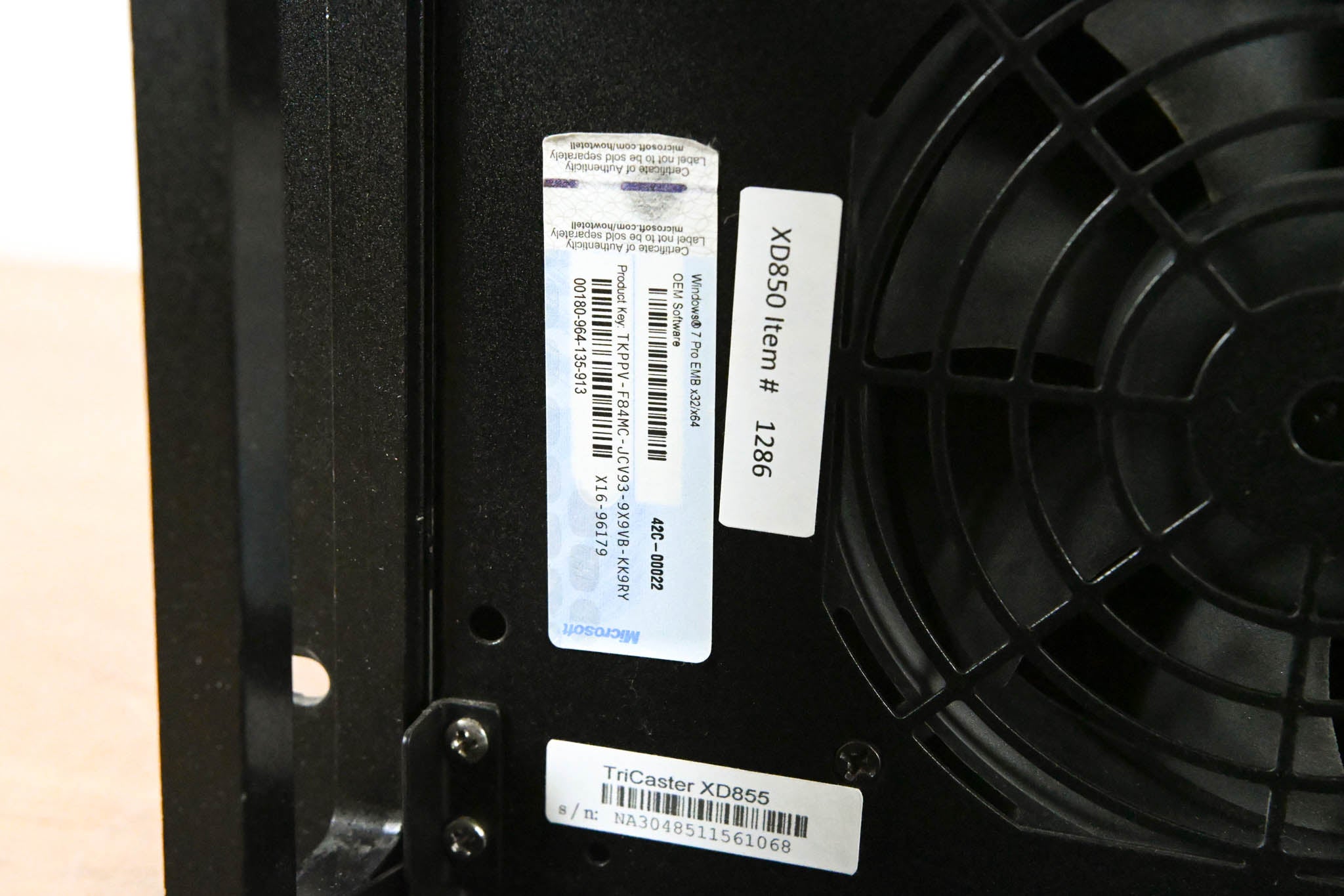 NewTek (Vizrt) TCXD855 Live Video Production System (Upgraded 850)