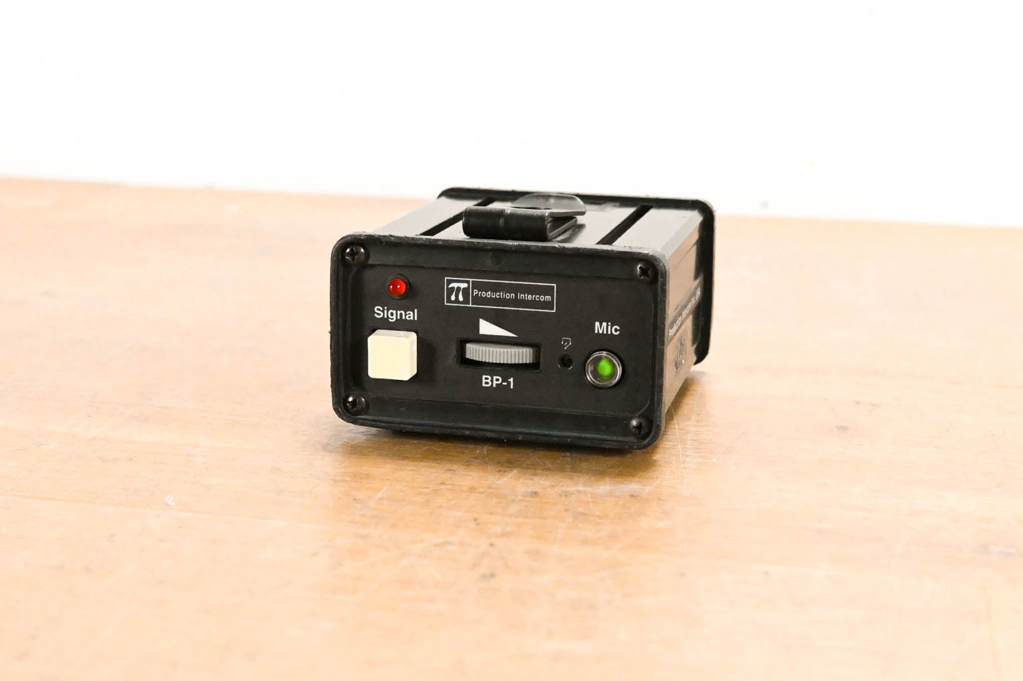 Production Intercom BP-1 Single-Circuit Headset Station Belt Pack