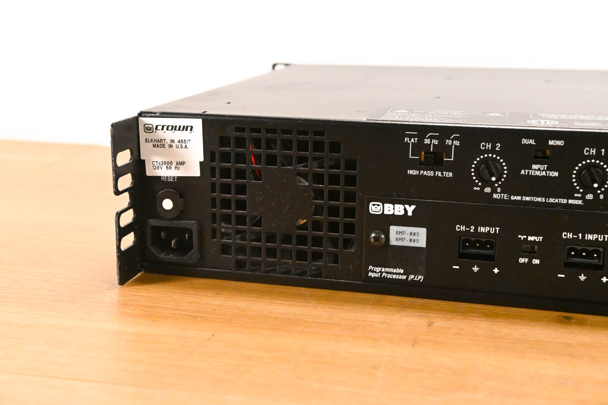 Crown CTs 2000 2-Channel 1000W Power Amplifier