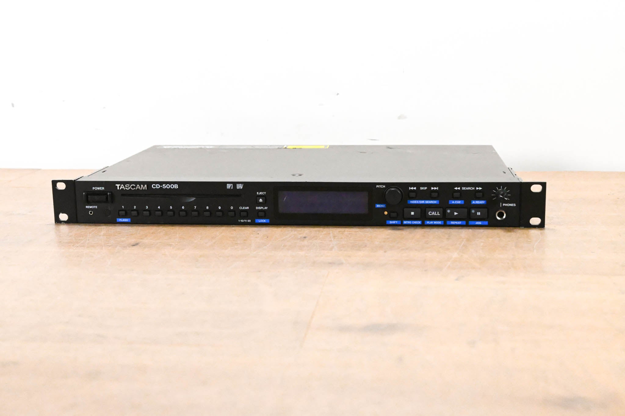 TASCAM CD-500B Rack-Mountable CD Player