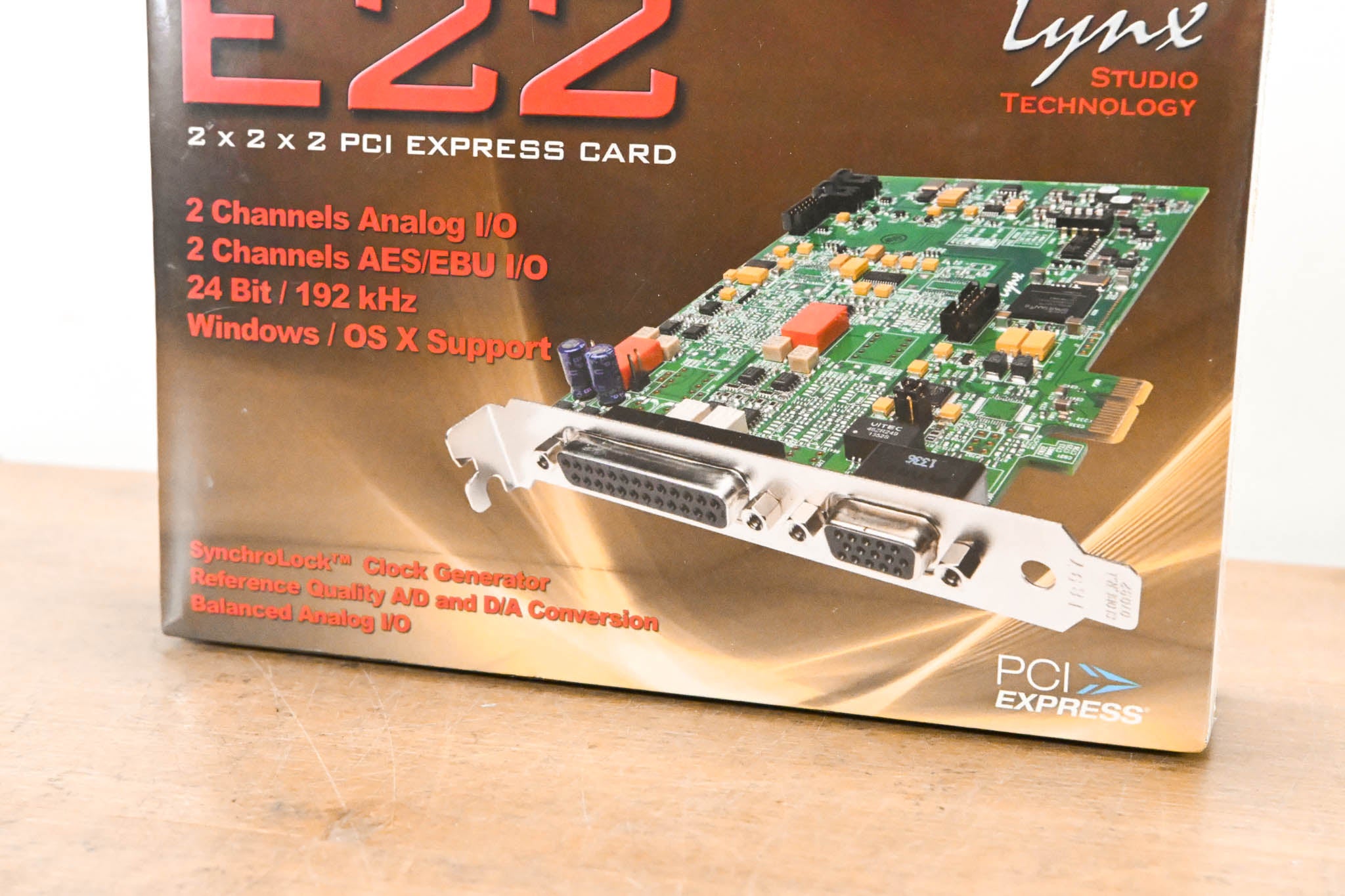 Lynx Studio Technology E22 PCIe Audio Interface Card