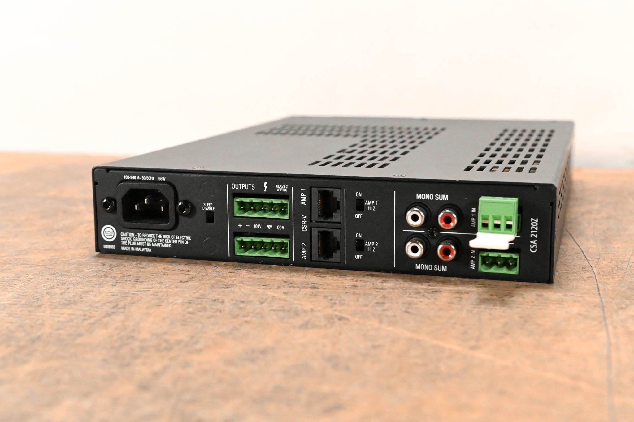JBL CSA 2120Z 2 x 120W Audio Amplifier