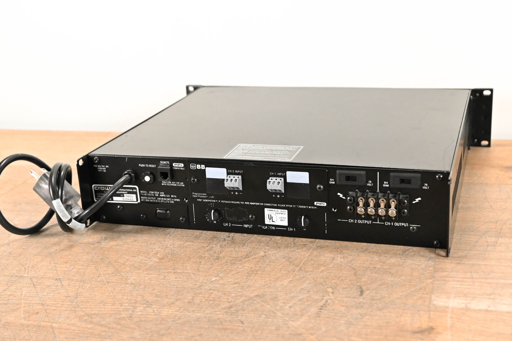 Crown Com-Tech 410 2-Channel Power Amplifier