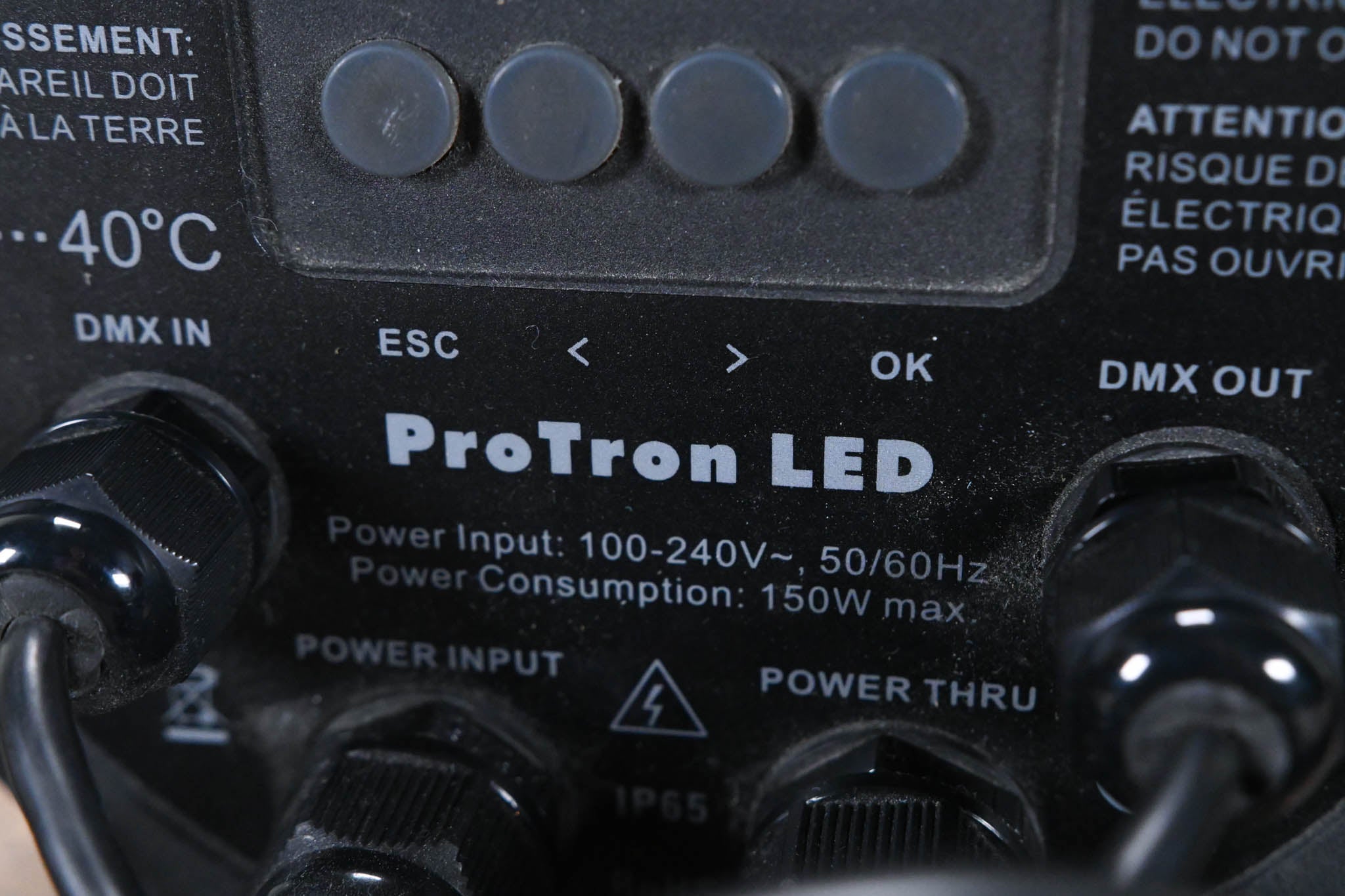 Elation ProTron LED 6,500K Cool White LED Strobe Light