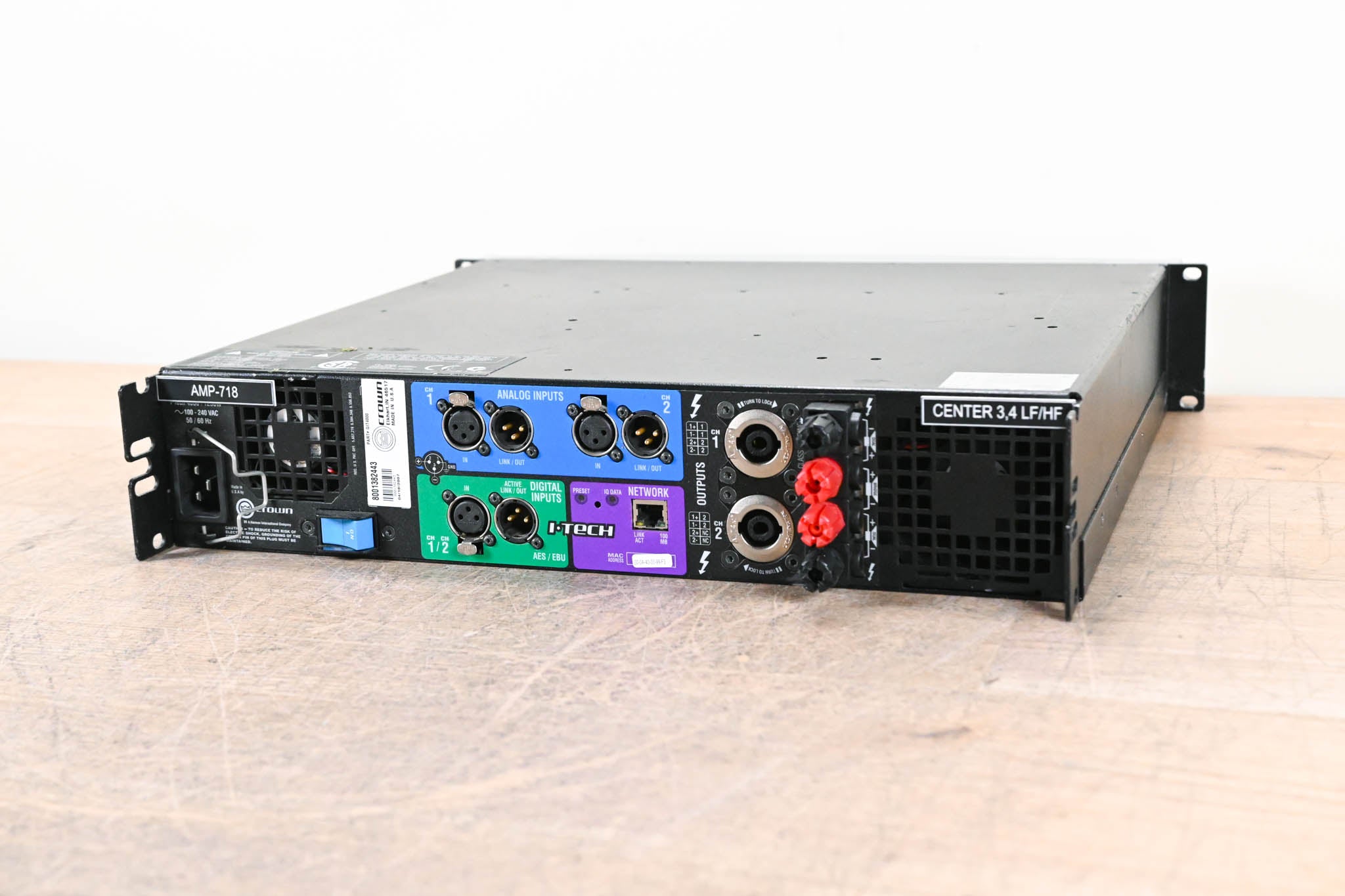 Crown I-Tech 4000 2-Channel Power Amplifier